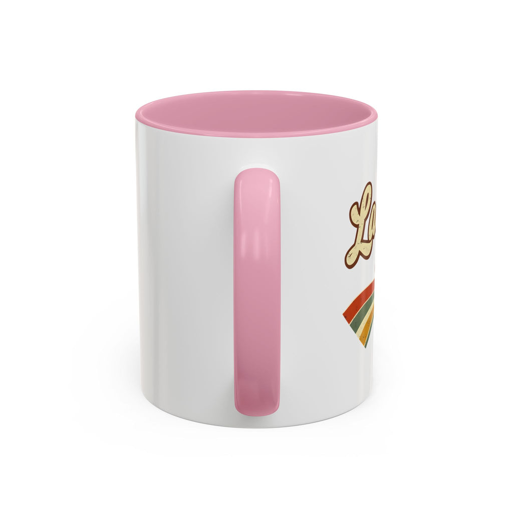 Retro Lacrosse Mom - Ceramic Coffee Mug (11oz)