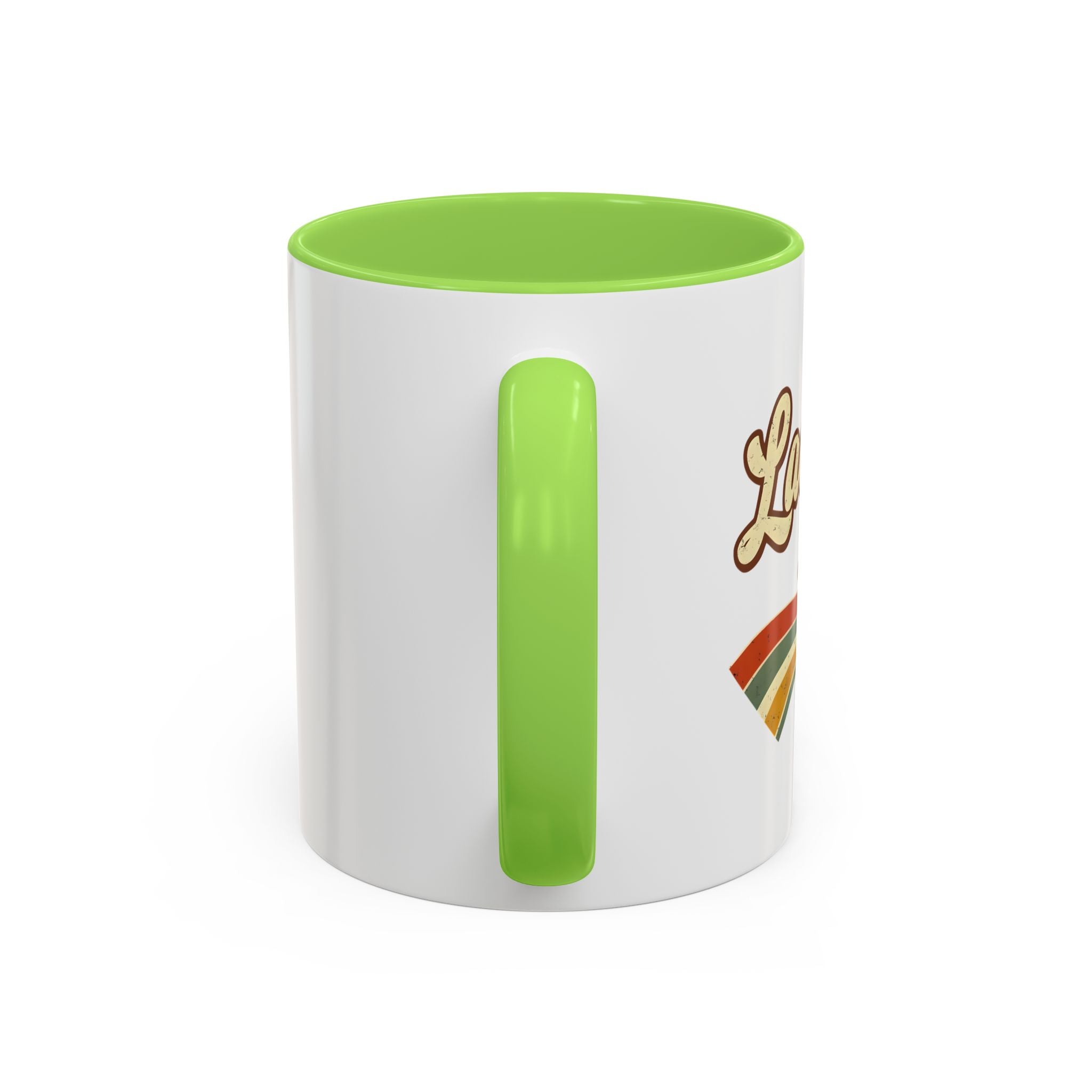 Retro Lacrosse Mom - Ceramic Coffee Mug (11oz)