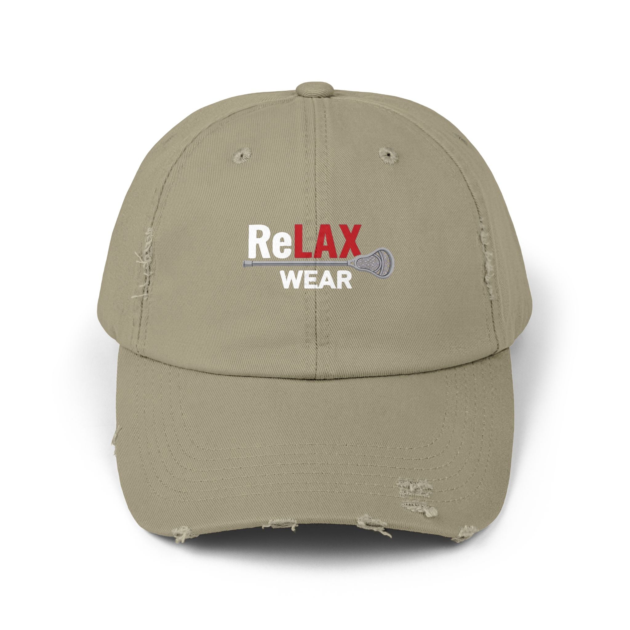 reLAX Wear Logo – Distressed Baseball Cap
