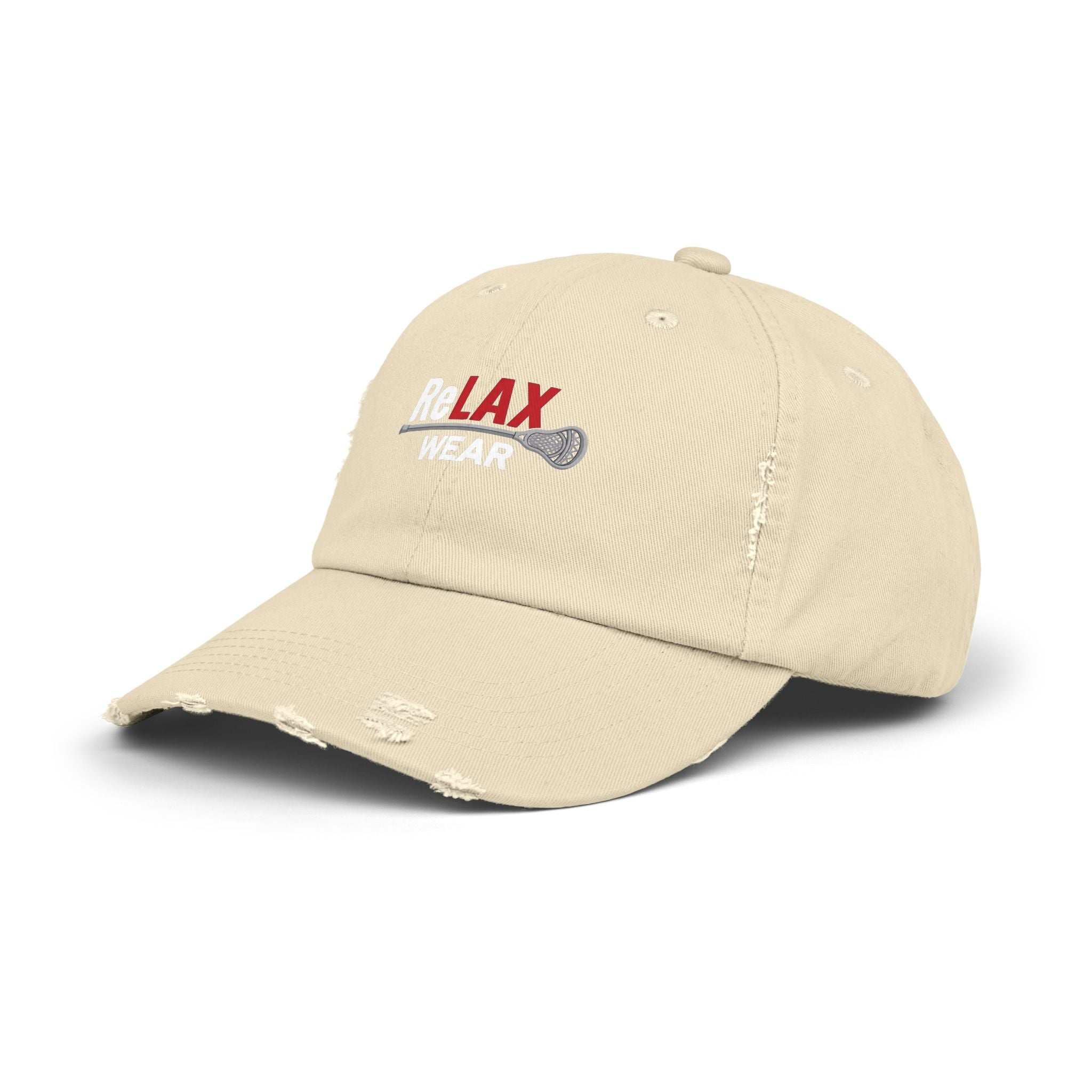 reLAX Wear Logo – Distressed Baseball Cap