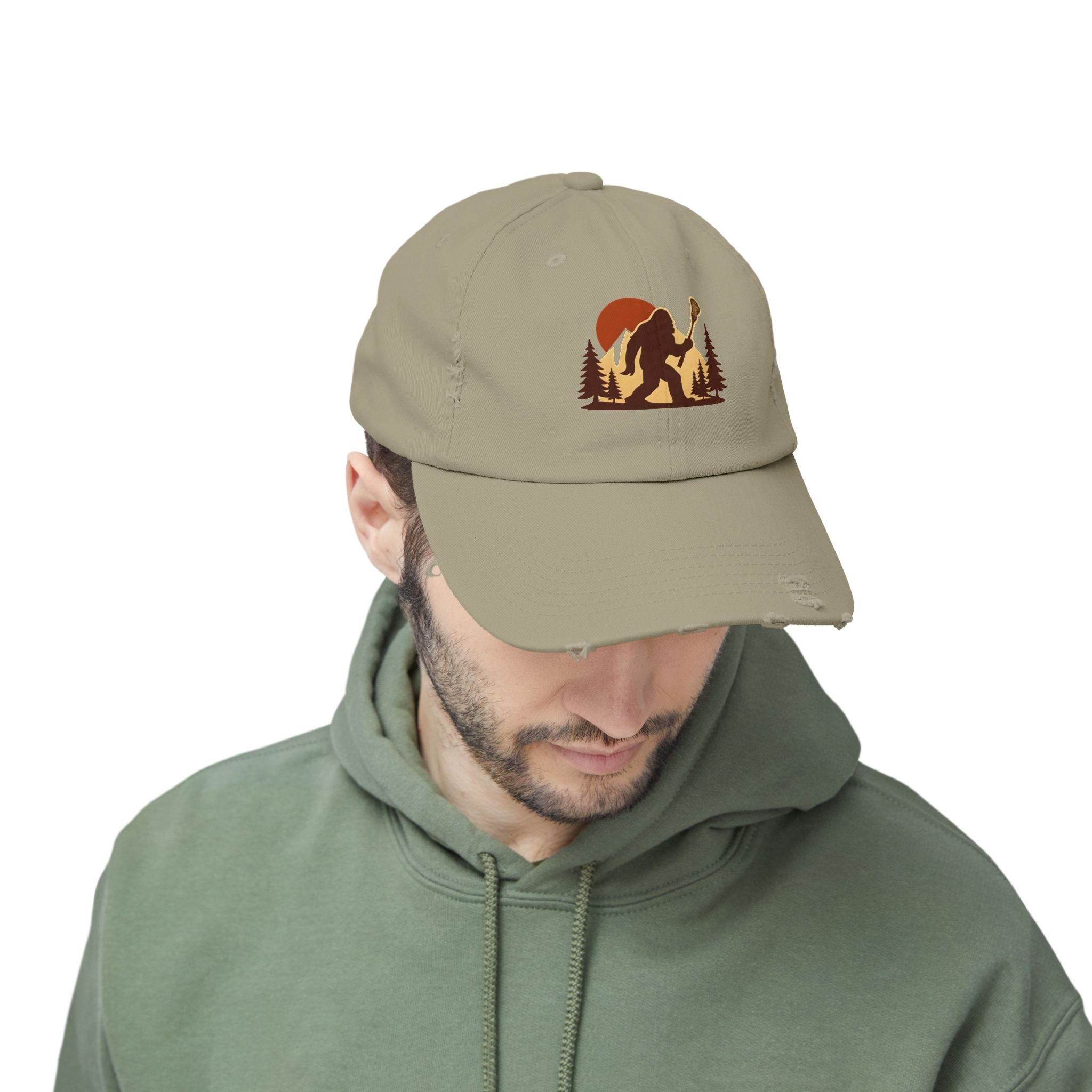 Retro LAXsquatch - Distressed Cap