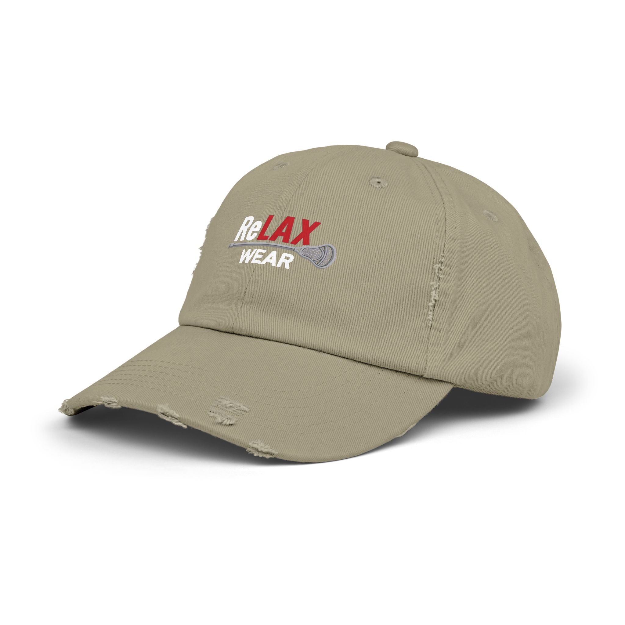 reLAX Wear Logo – Distressed Baseball Cap