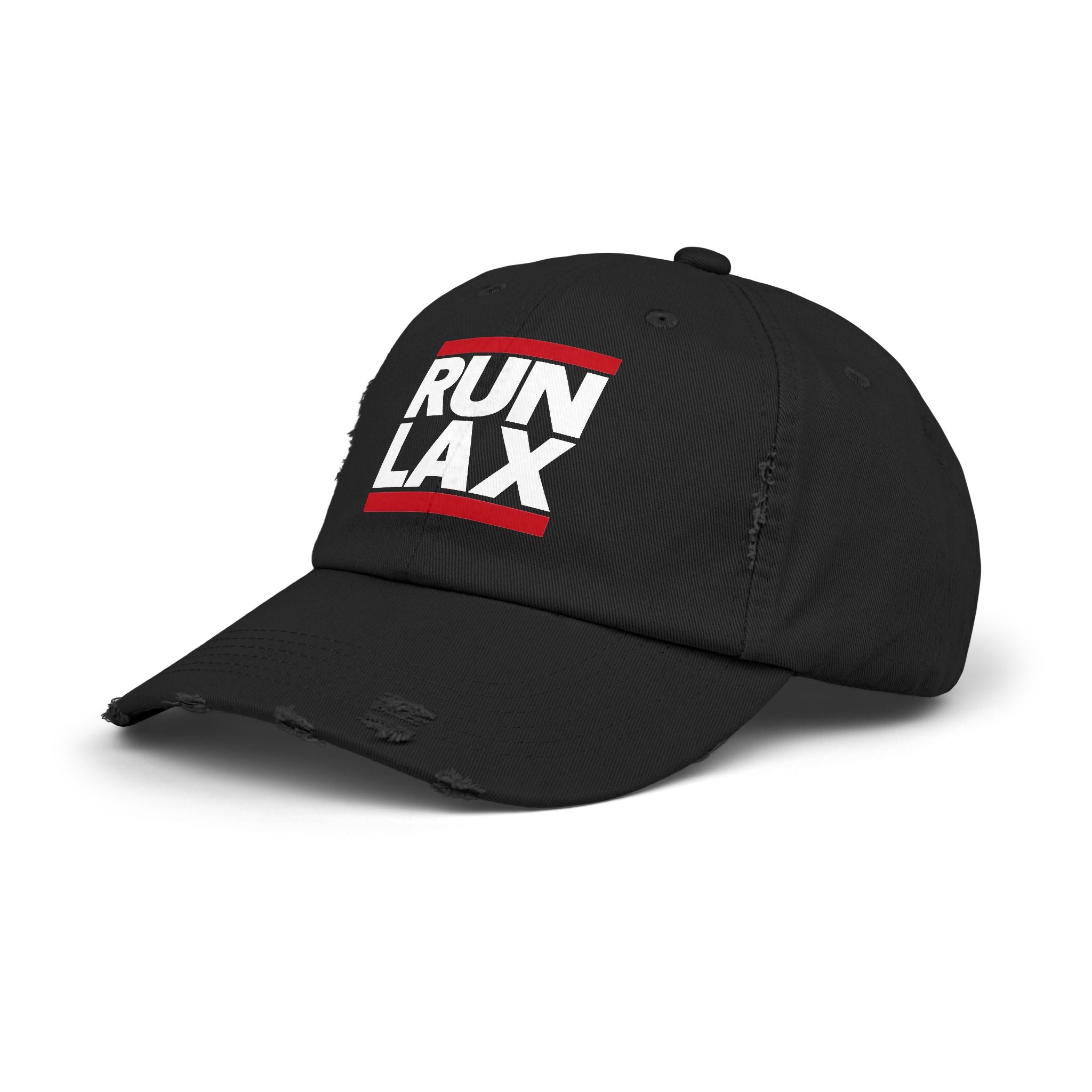 RUN LAX  — Distressed Cap