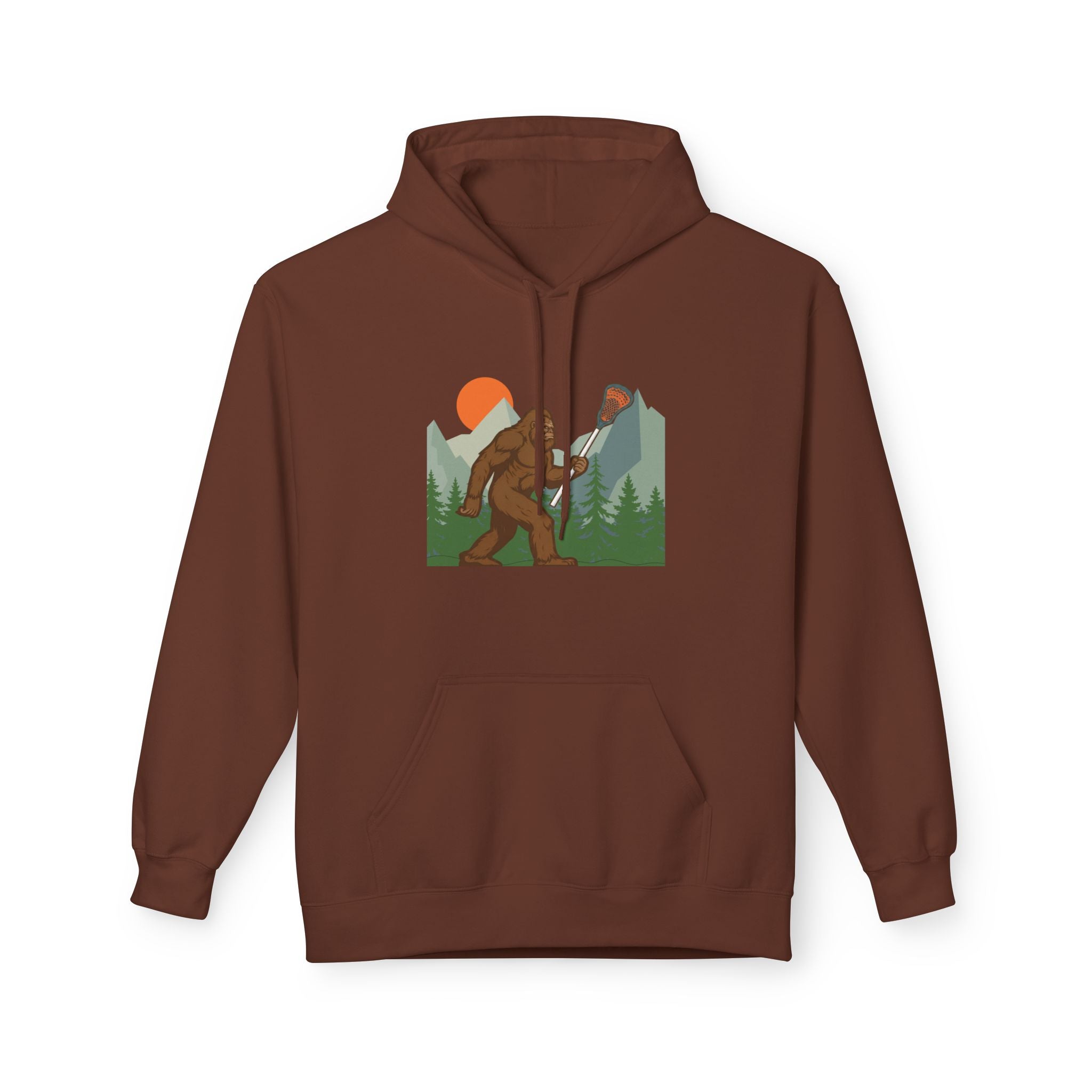 LAXsquatch — Unisex Adult Hoodie