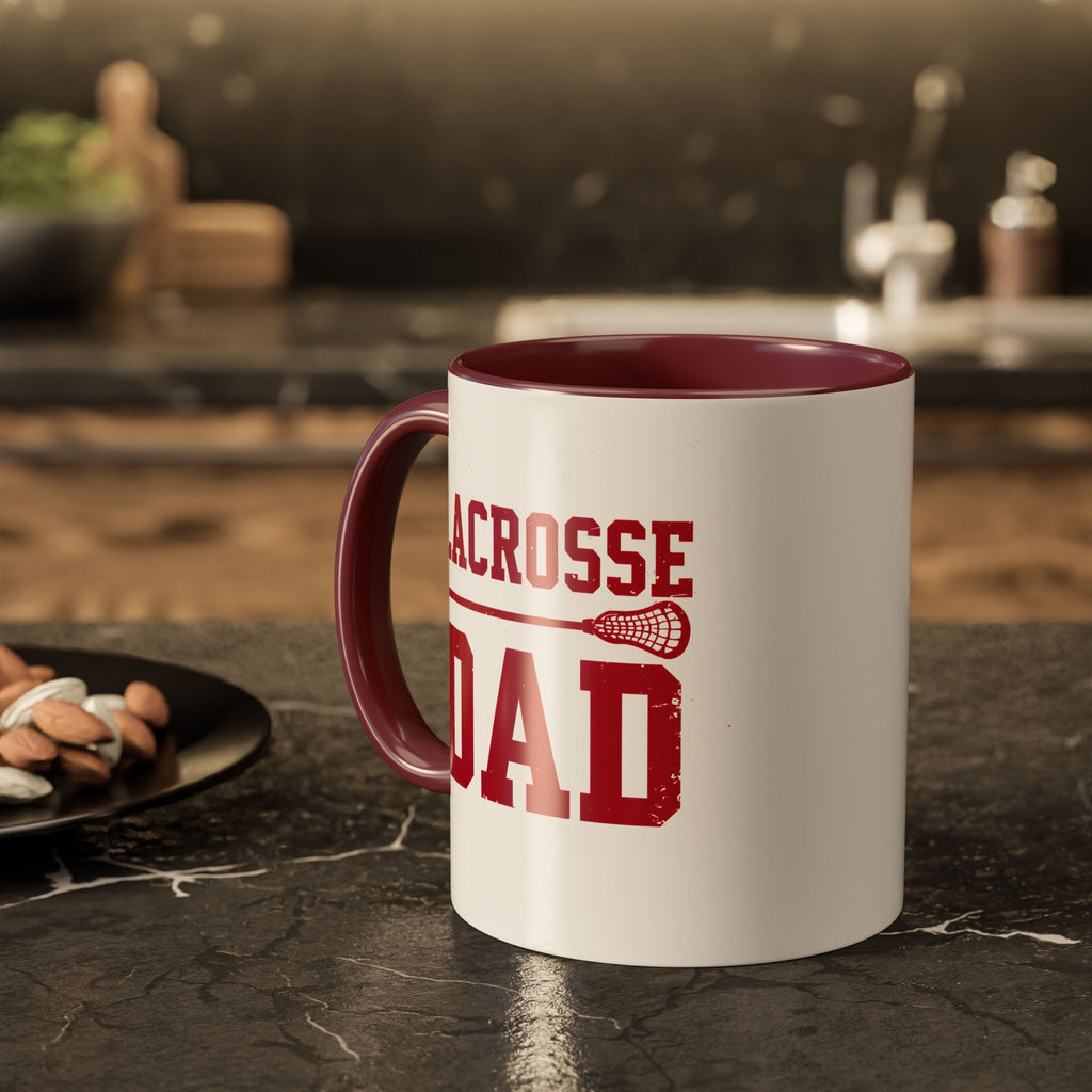 Lacrosse Dad - Ceramic Coffee Mug (11oz)