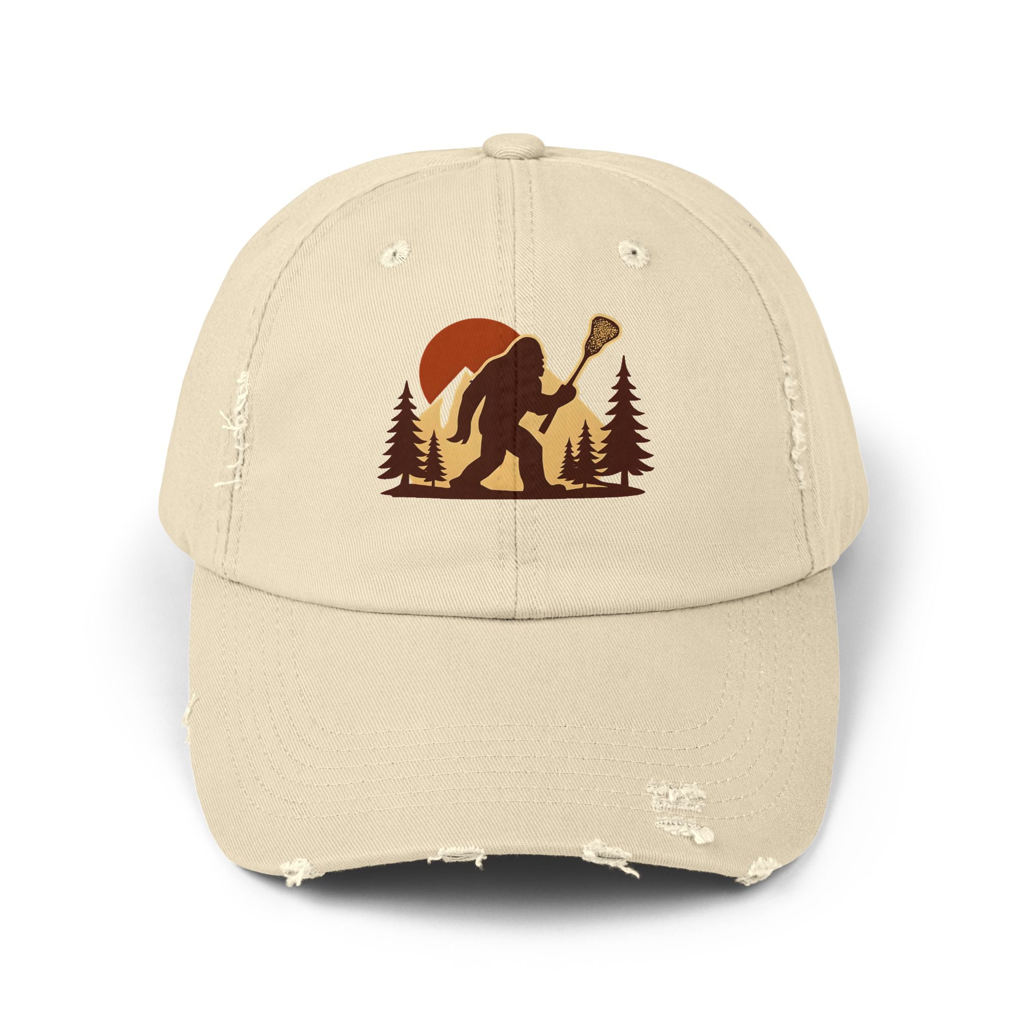 Retro LAXsquatch - Distressed Cap