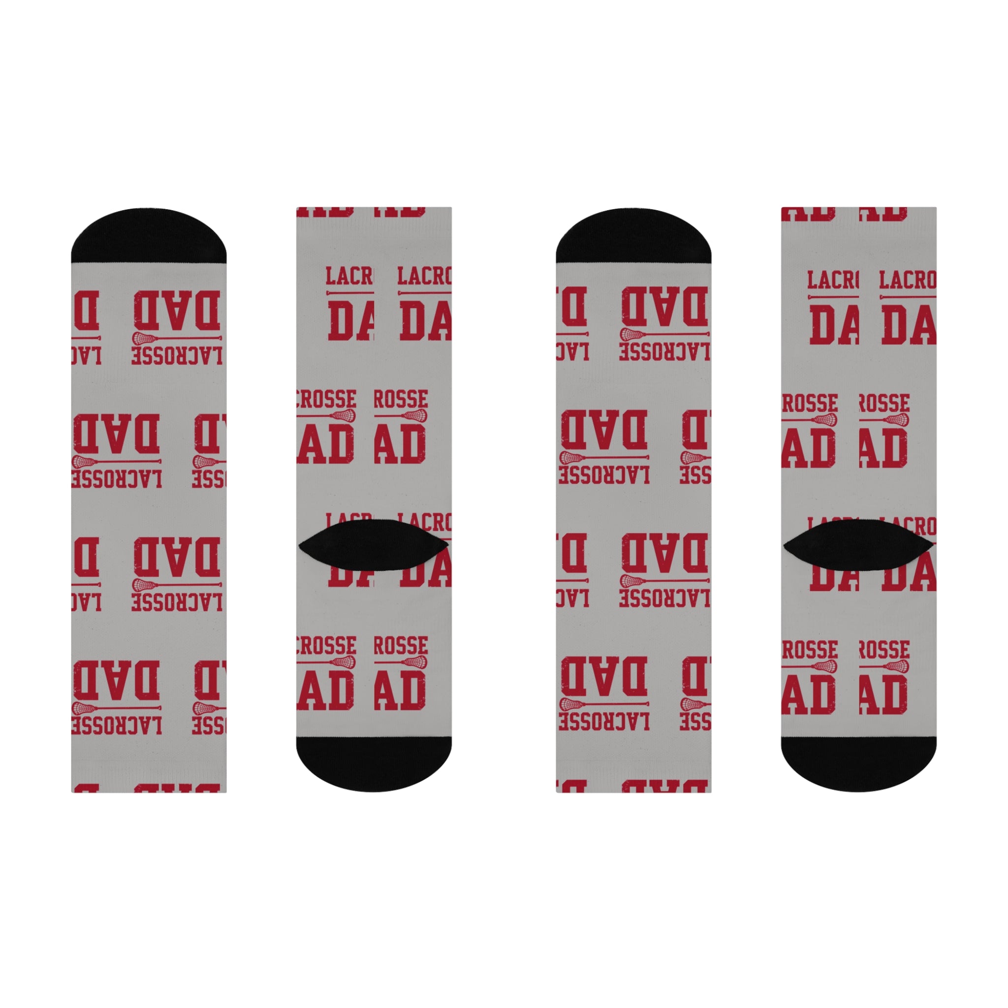 Lacrosse Dad - Cushioned Crew Socks