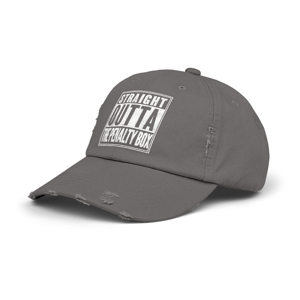 Straight Outta The Penalty Box - Distressed Cap
