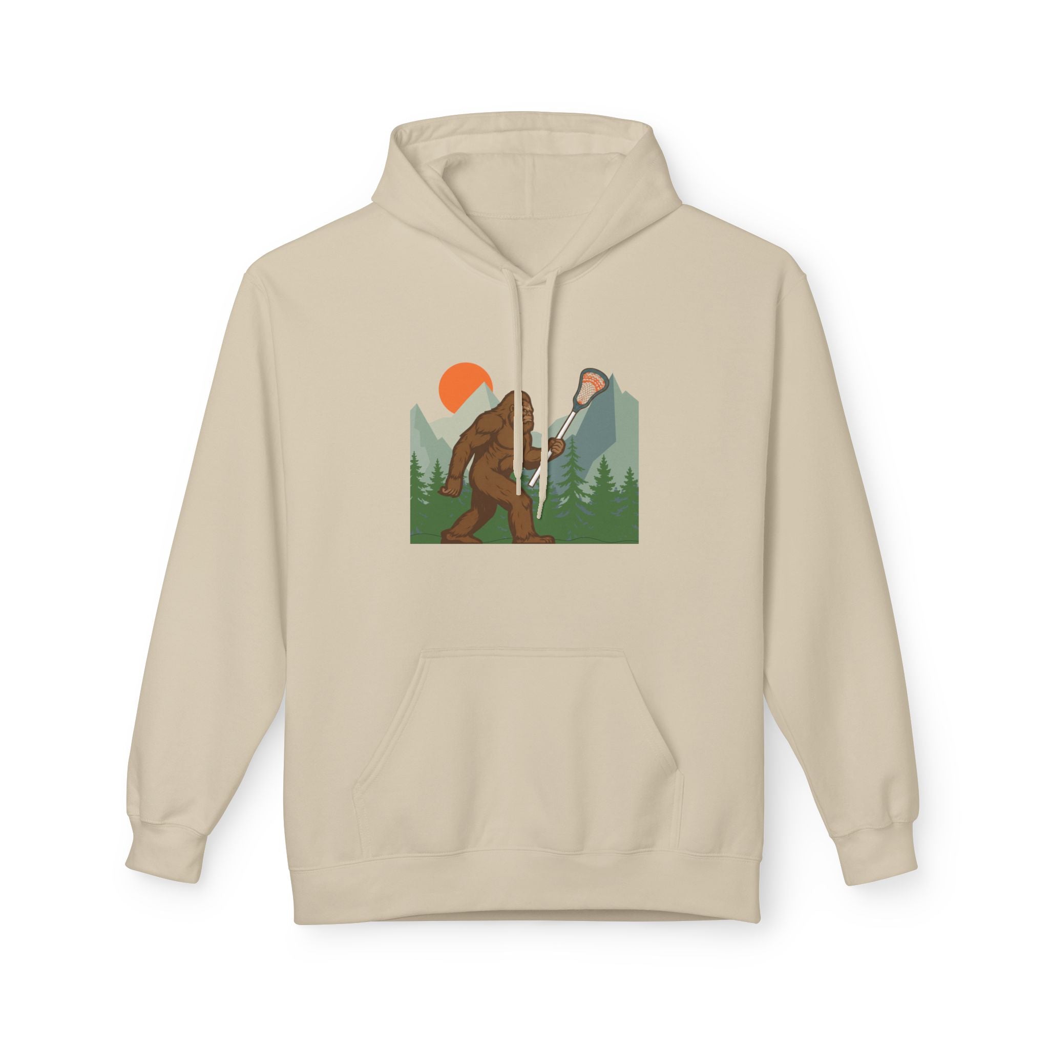LAXsquatch — Unisex Adult Hoodie