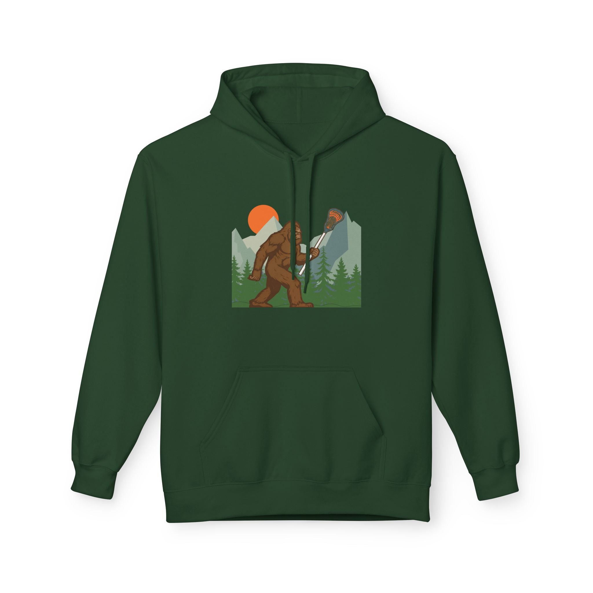 LAXsquatch — Unisex Adult Hoodie