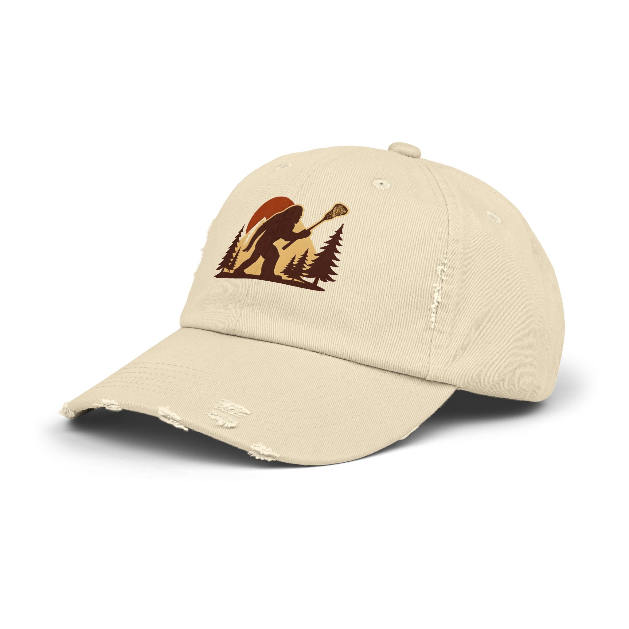 Retro LAXsquatch - Distressed Cap