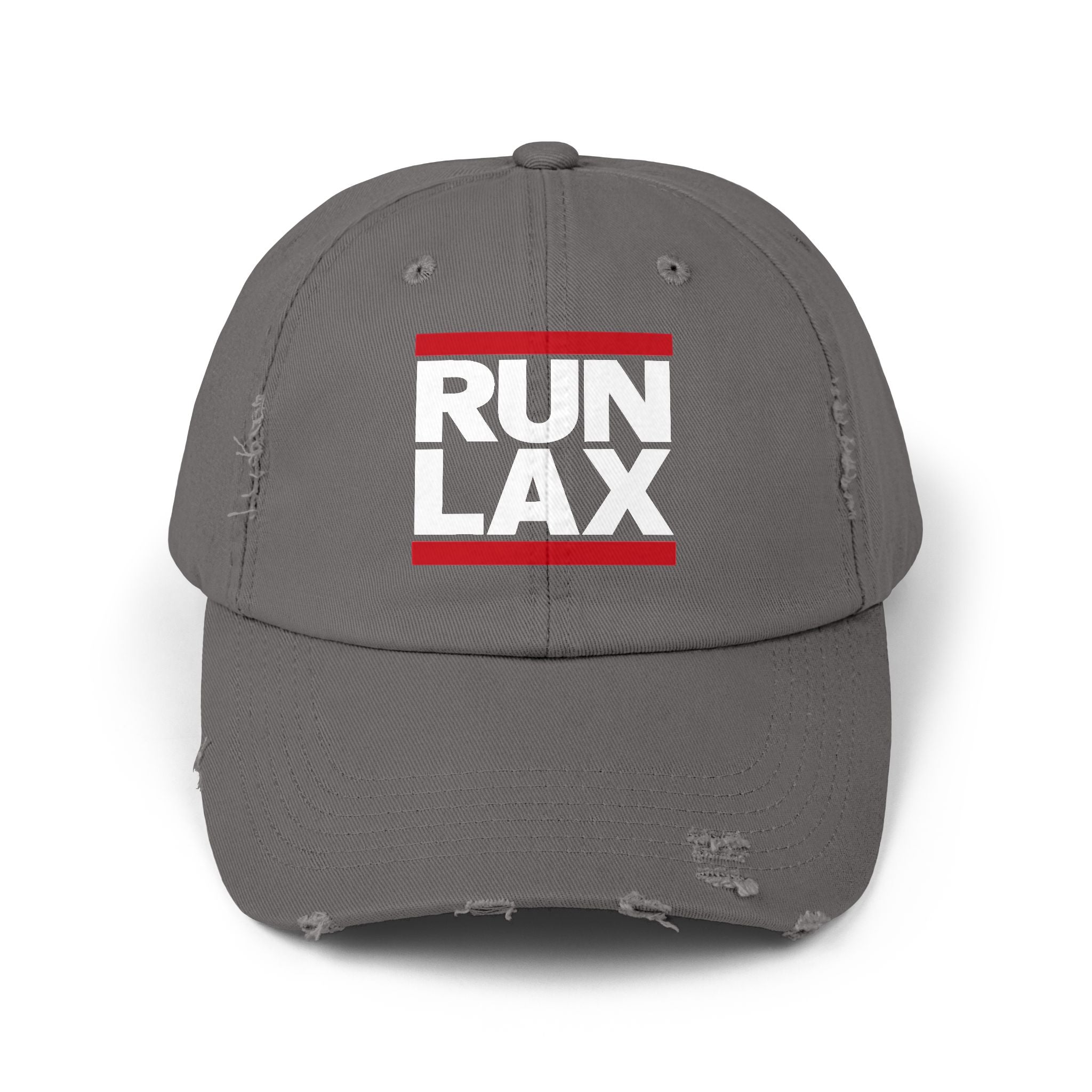 RUN LAX  — Distressed Cap