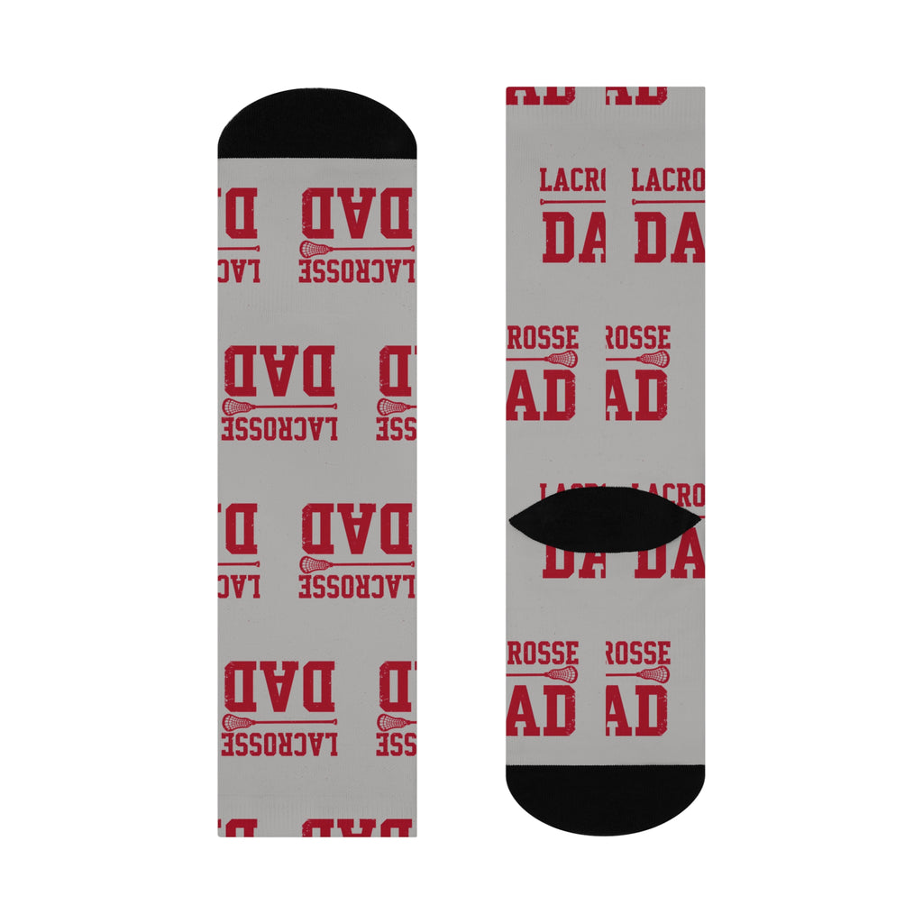 Lacrosse Dad - Cushioned Crew Socks