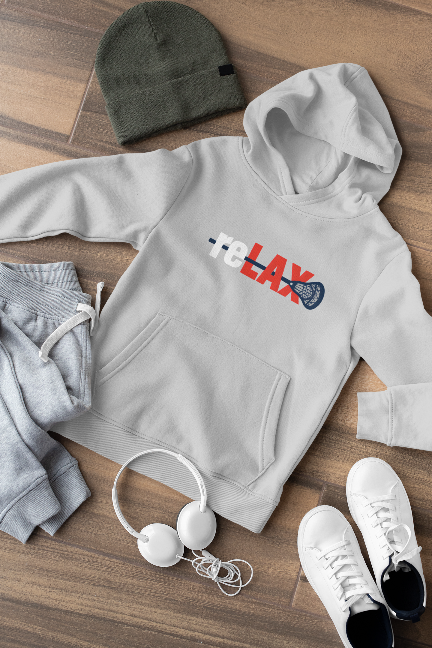 ReLAX Wear Logo – Hooded Youth Sweatshirt