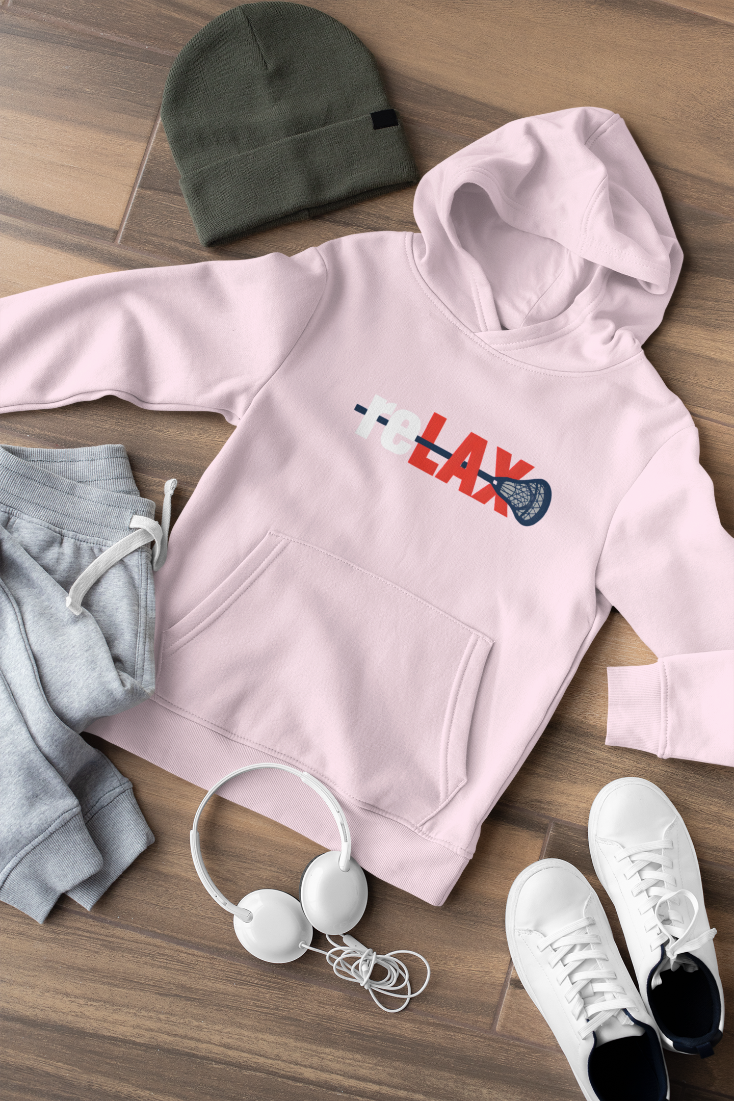 ReLAX Wear Logo – Hooded Youth Sweatshirt