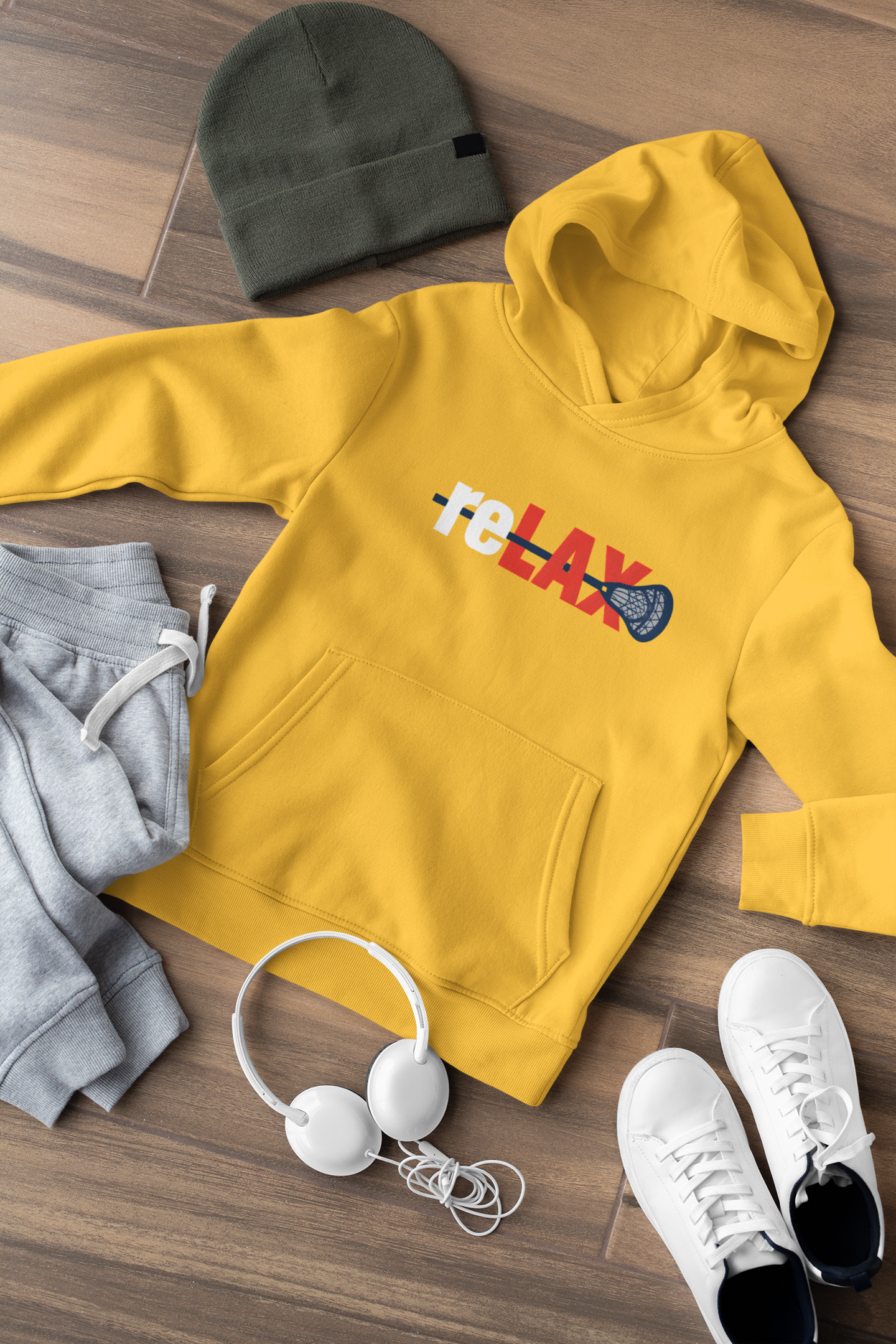 ReLAX Wear Logo – Hooded Youth Sweatshirt