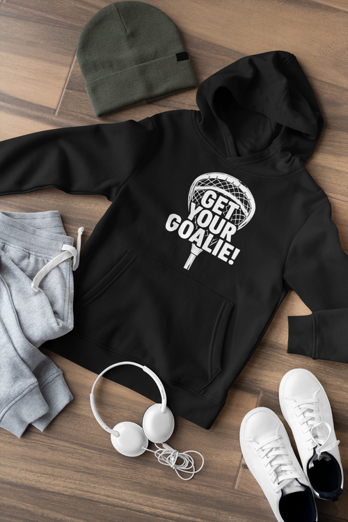 Get Your Goalie! — Hooded Youth Sweatshirt