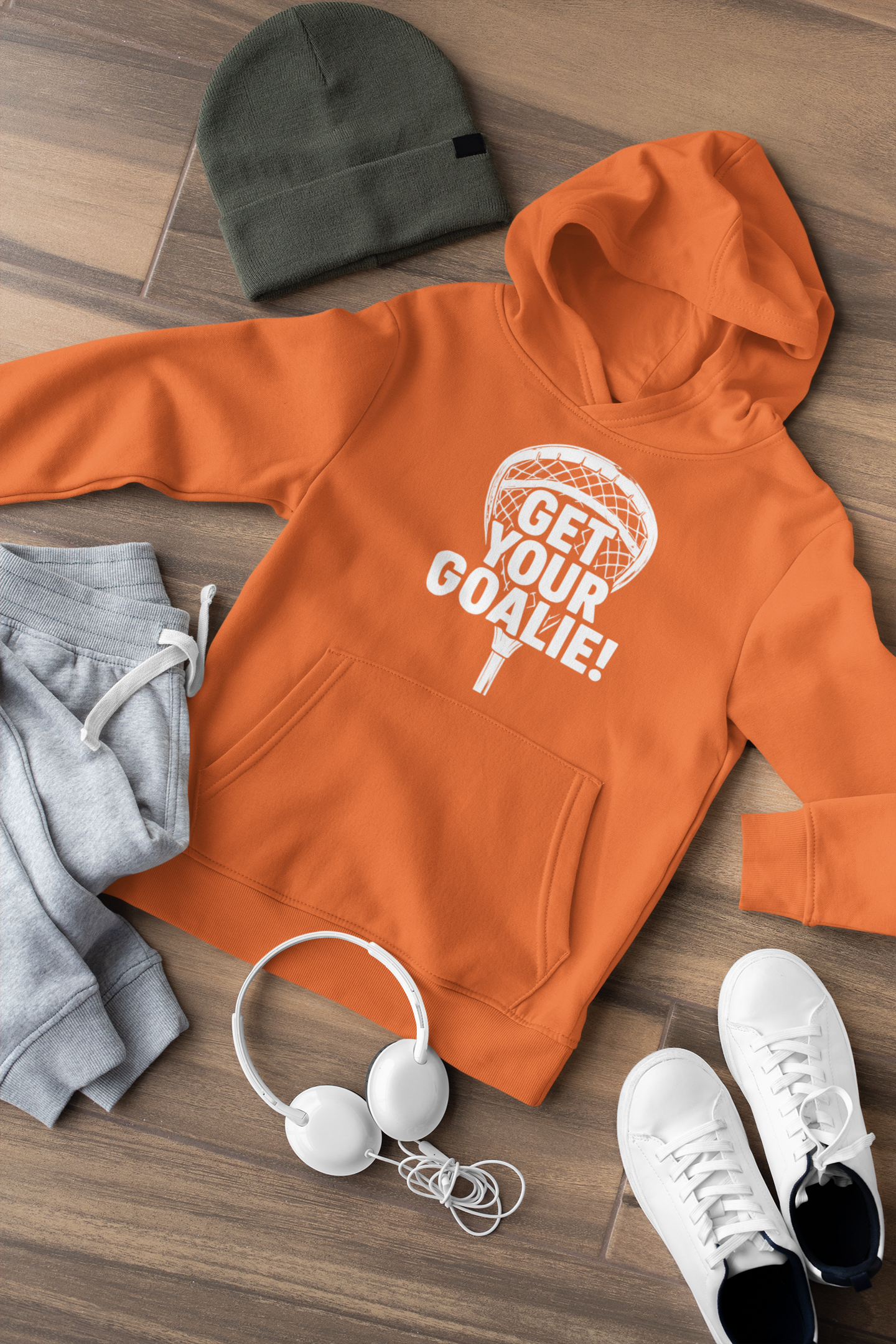 Get Your Goalie! — Hooded Youth Sweatshirt