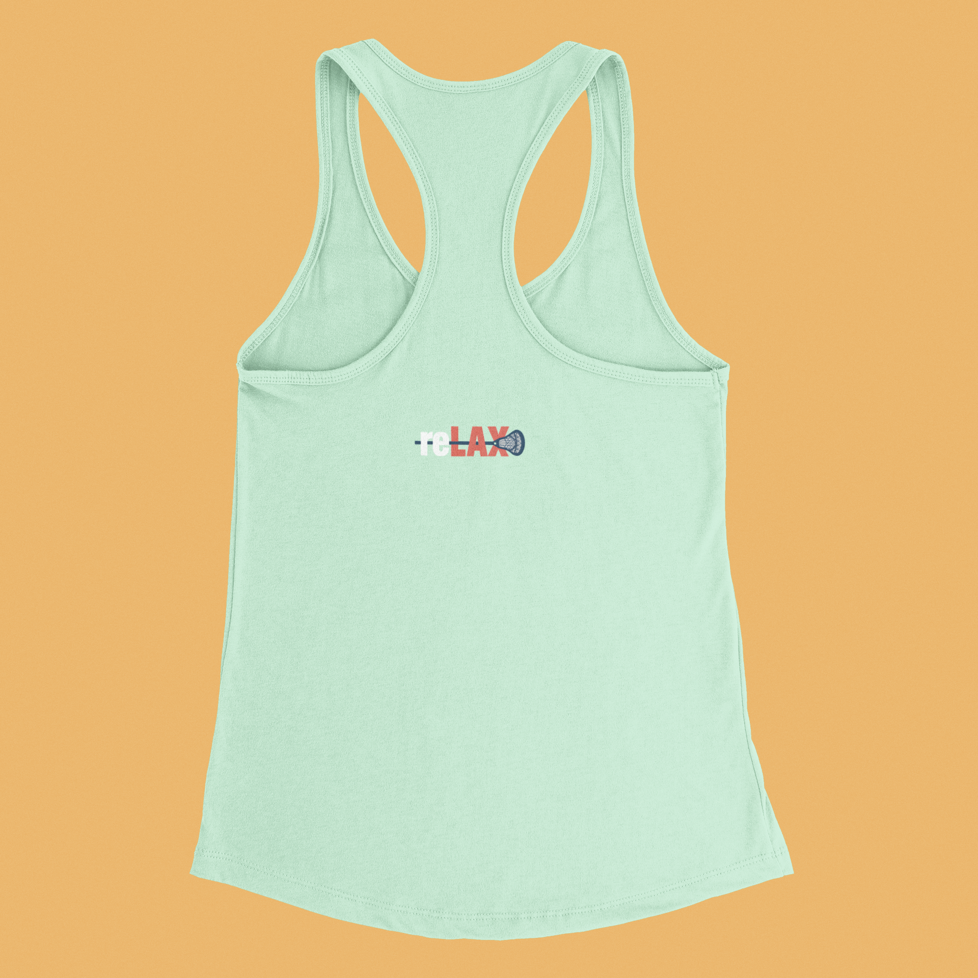 Vintage Lacrosse Mom - Racerback Tank