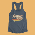 Vintage Lacrosse Mom - Racerback Tank