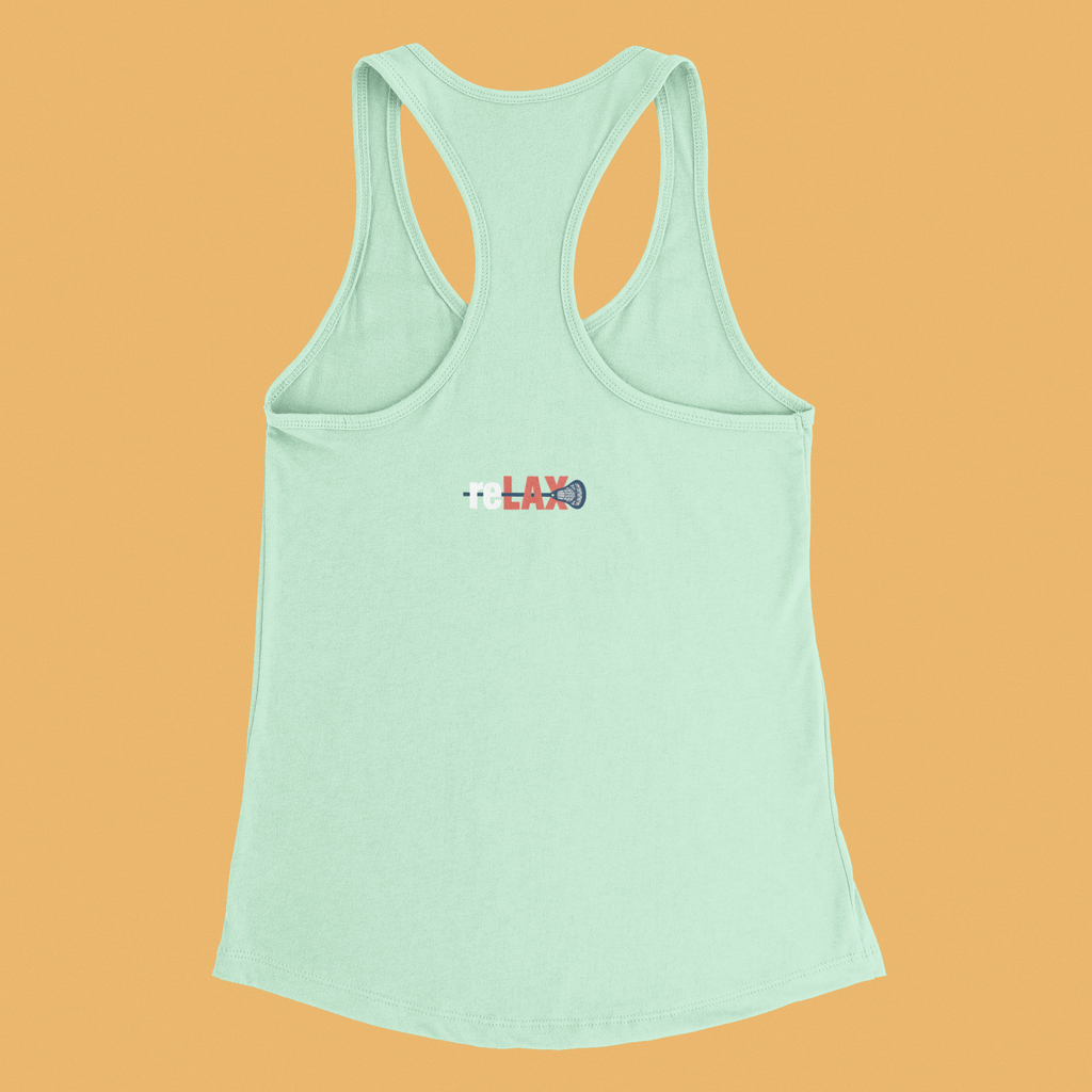 LAXsquatch- Racerback Tank