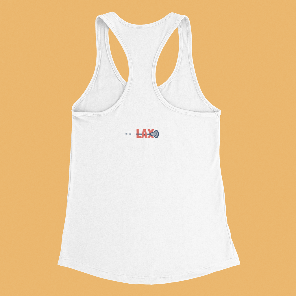 Weekends, Coffee, and Lacrosse - Racerback Tank