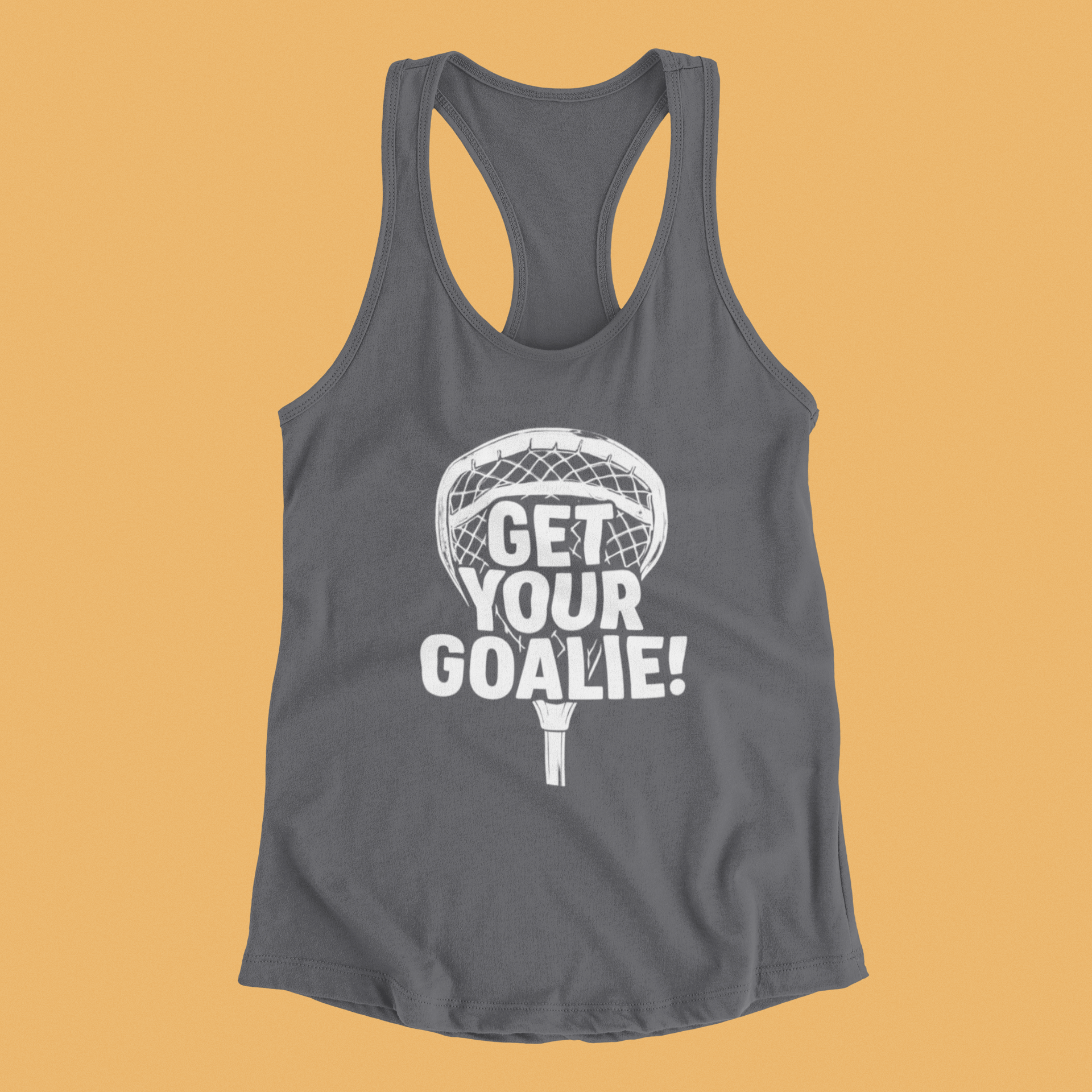 Get Your Goalie - Racerback Tank