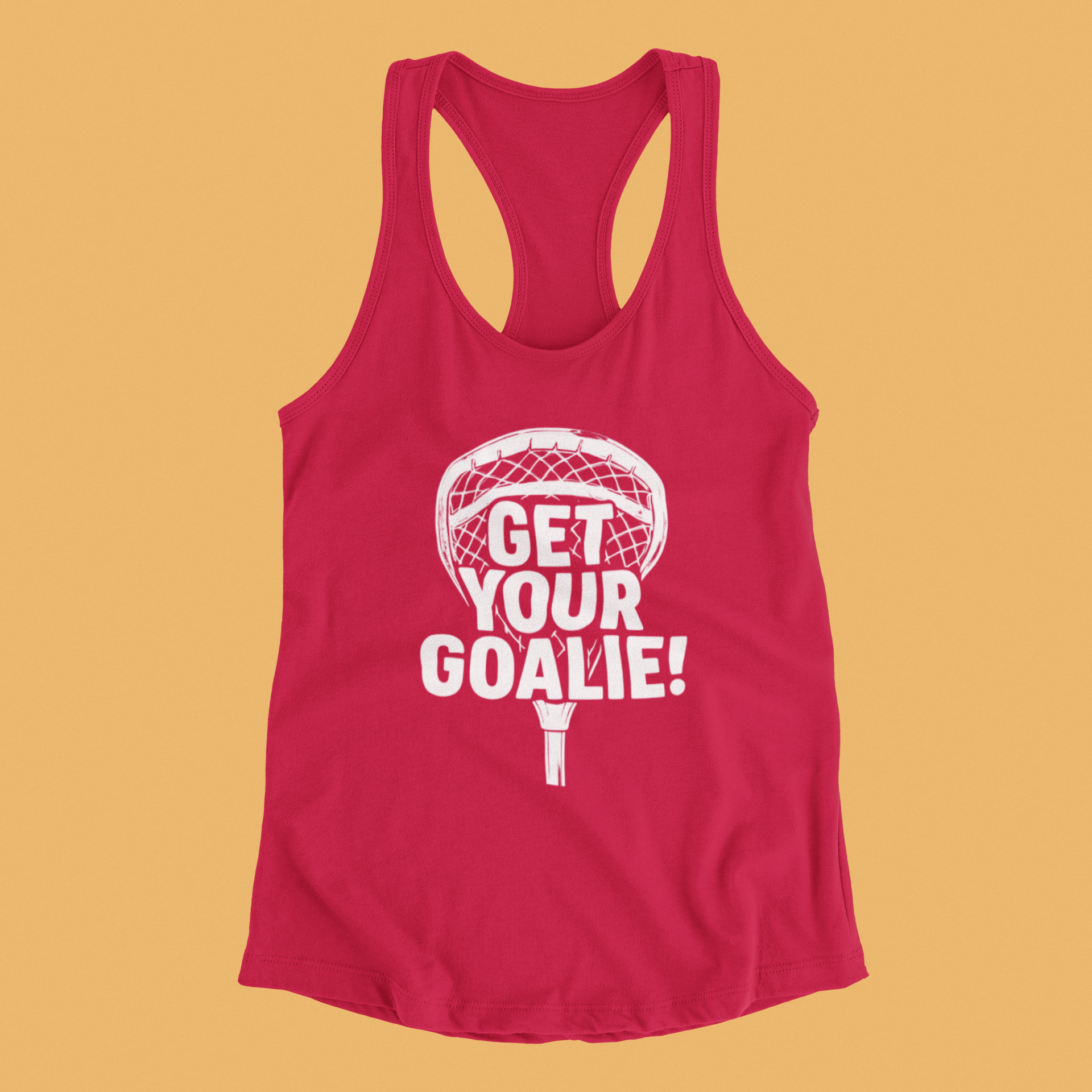 Get Your Goalie - Racerback Tank