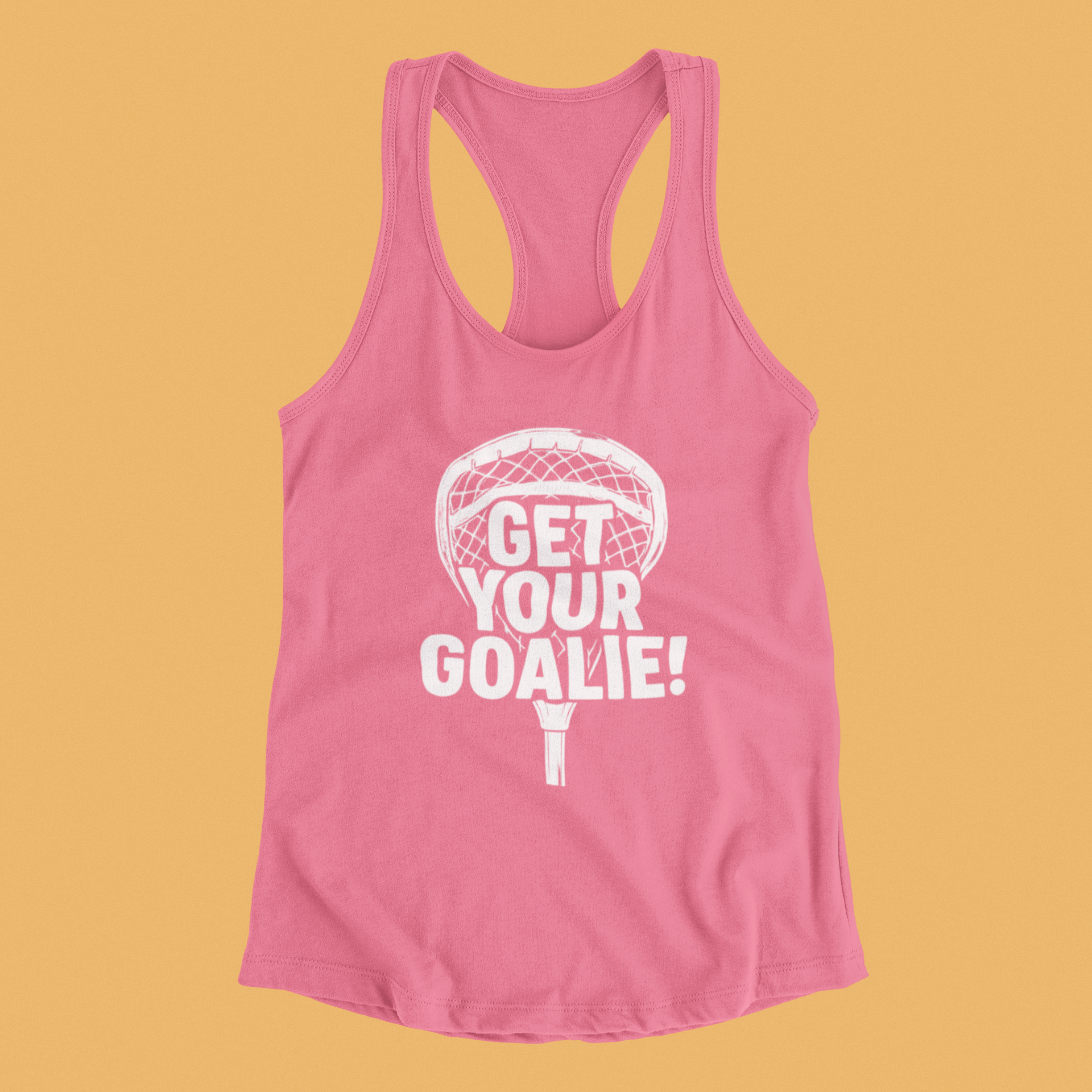 Get Your Goalie - Racerback Tank