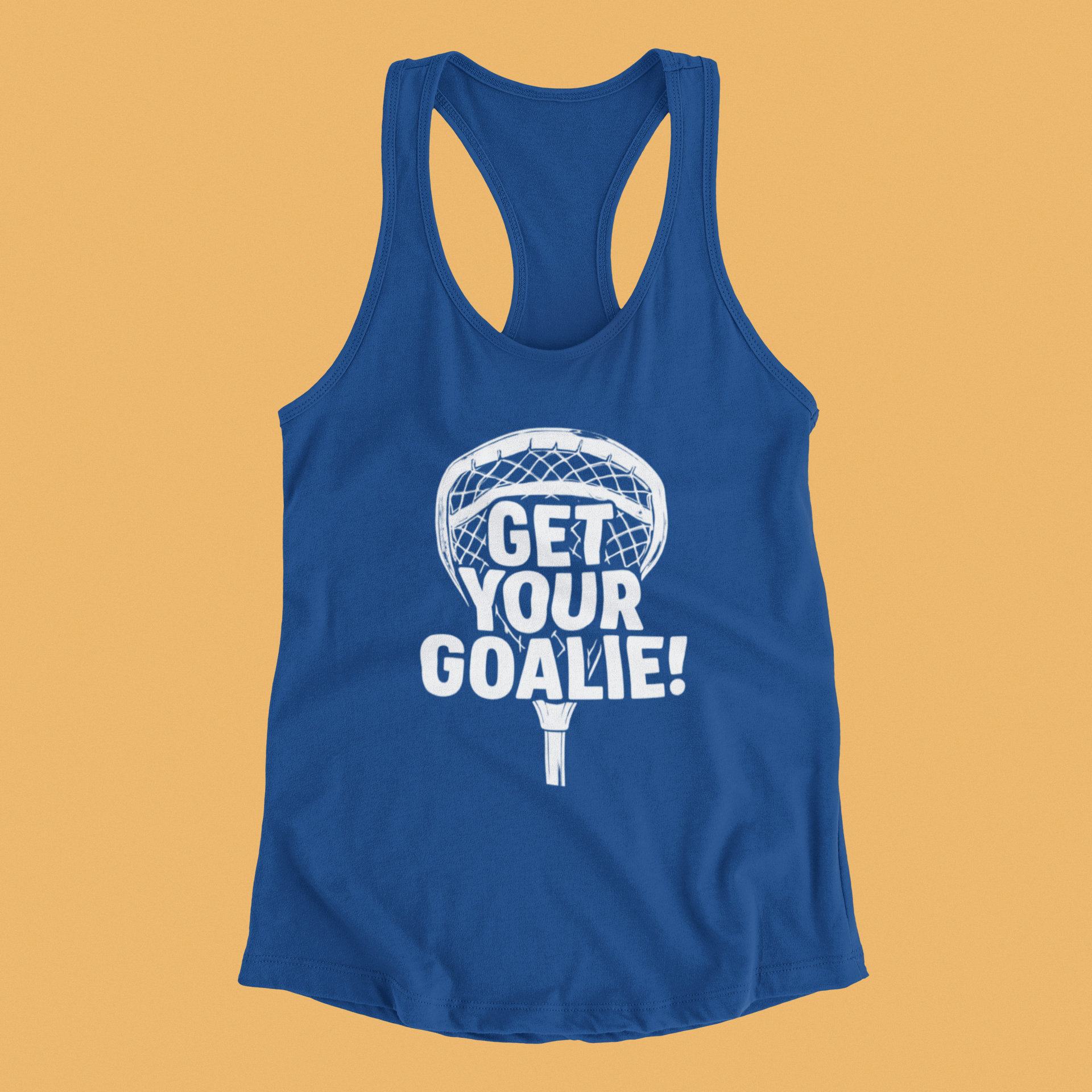 Get Your Goalie - Racerback Tank
