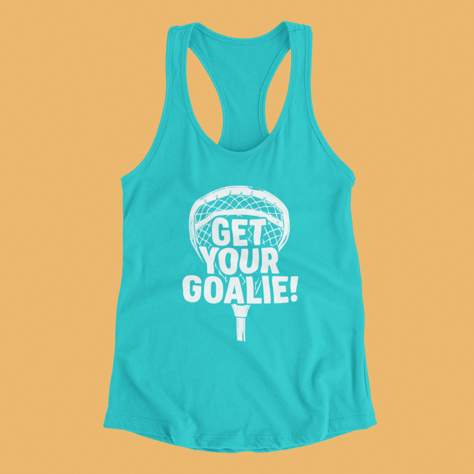 Get Your Goalie - Racerback Tank