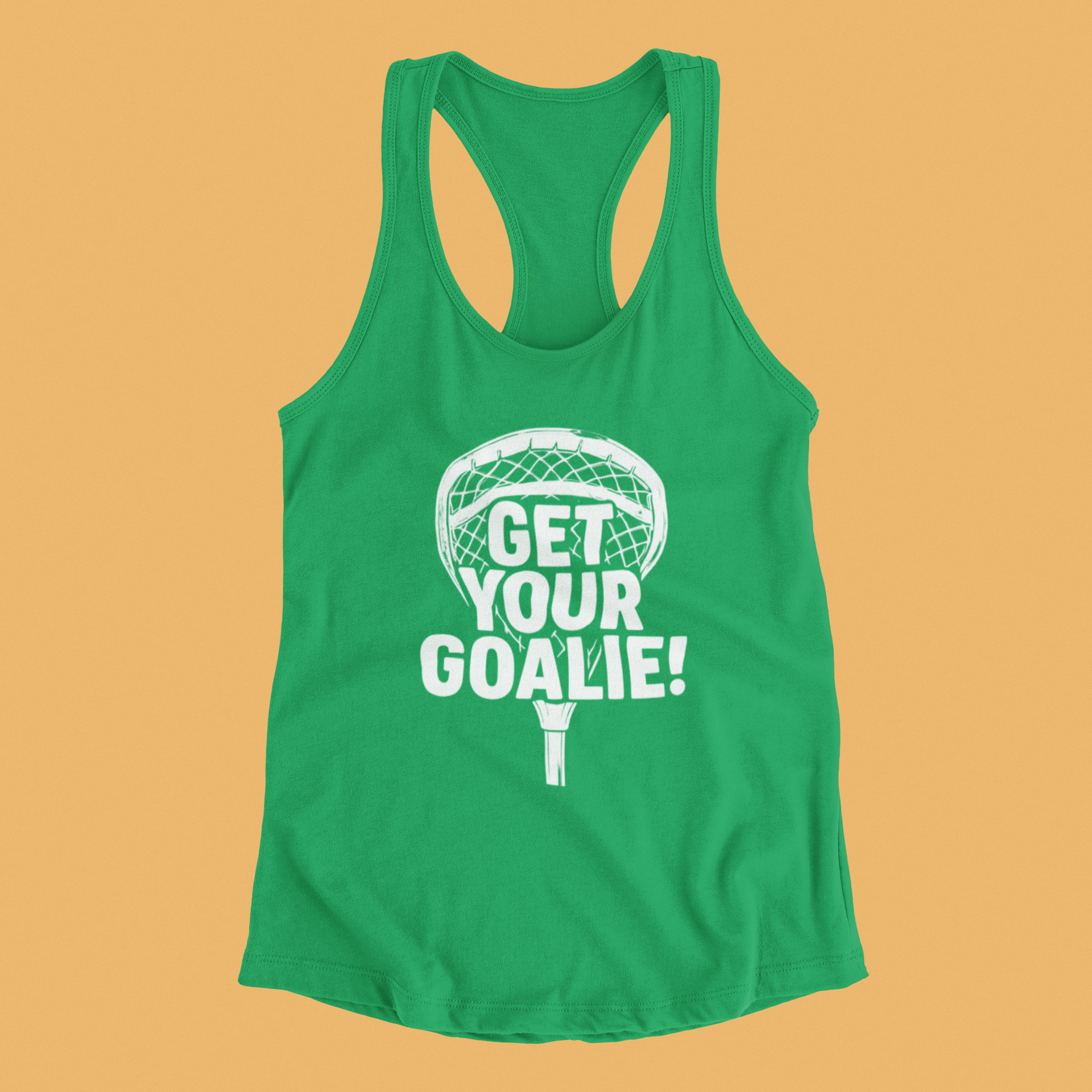Get Your Goalie - Racerback Tank