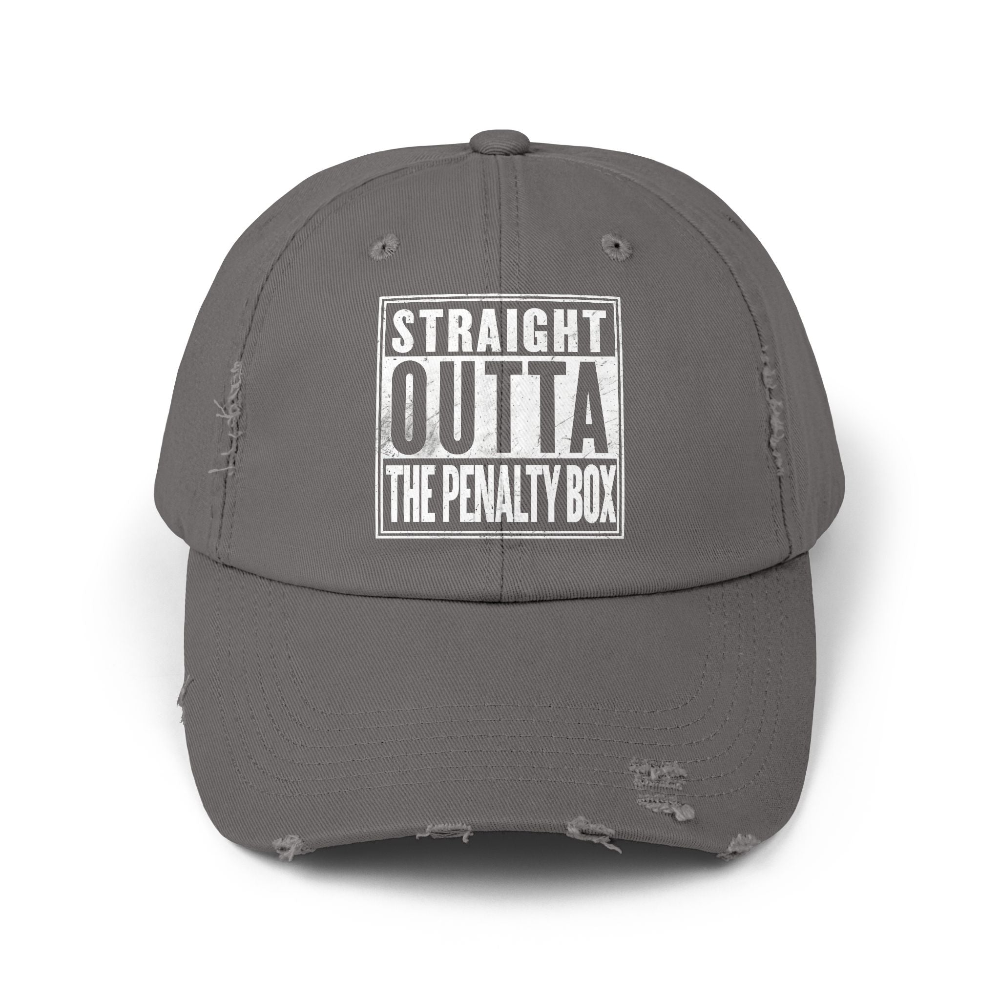 Straight Outta The Penalty Box - Distressed Cap