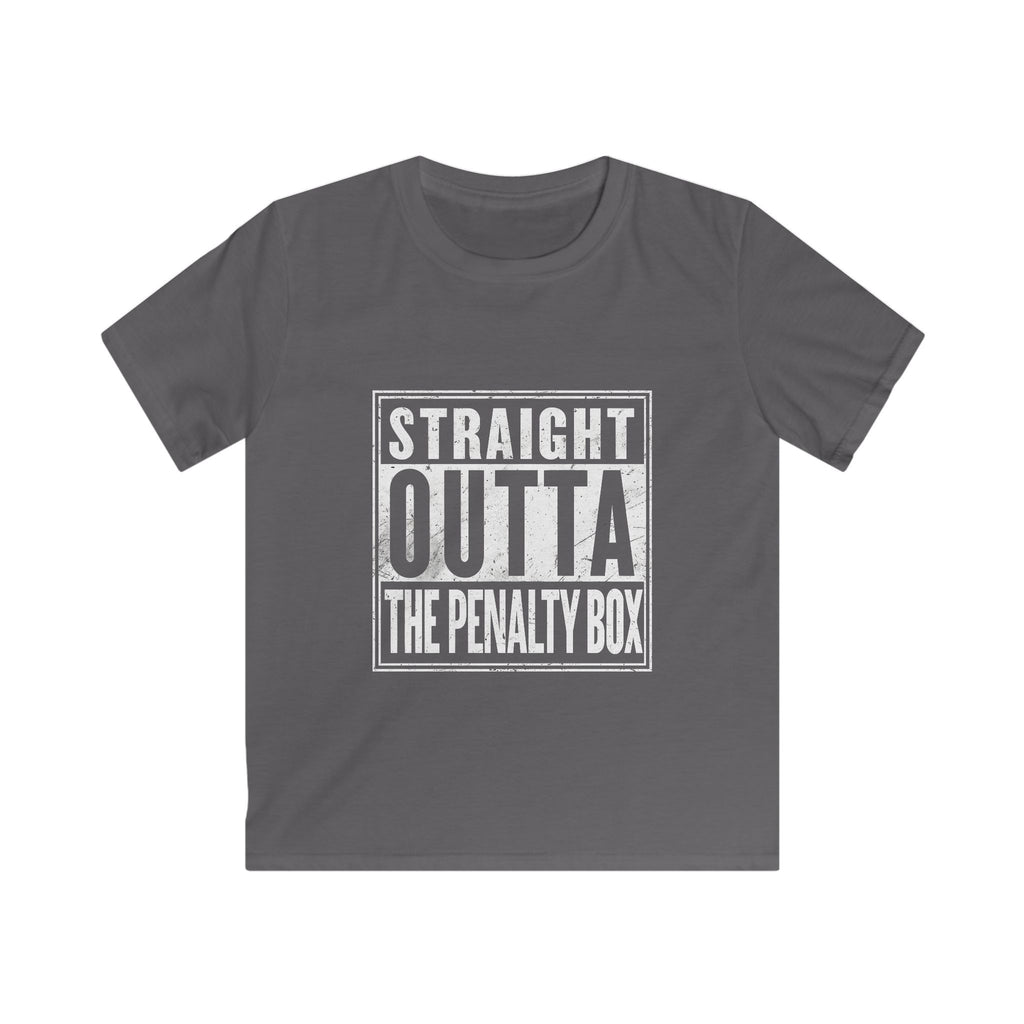 "Straight Outta the Penalty Box" — Youth Tee