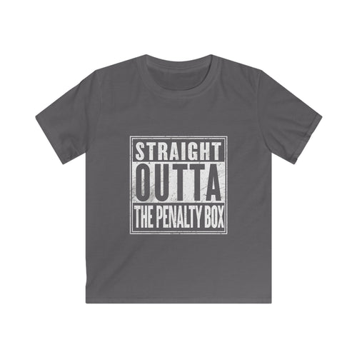 "Straight Outta the Penalty Box" — Youth Tee