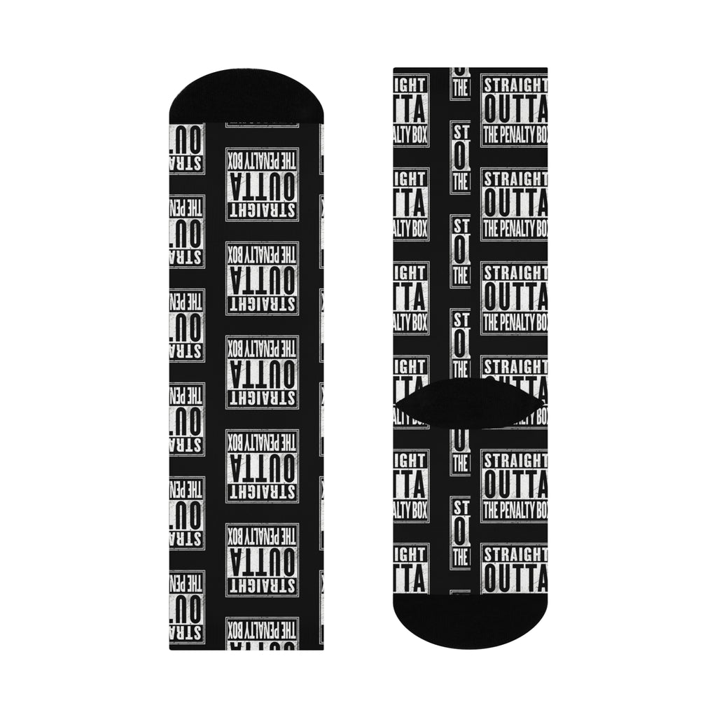 Straight Outta The Penalty - Box Cushioned Crew Socks