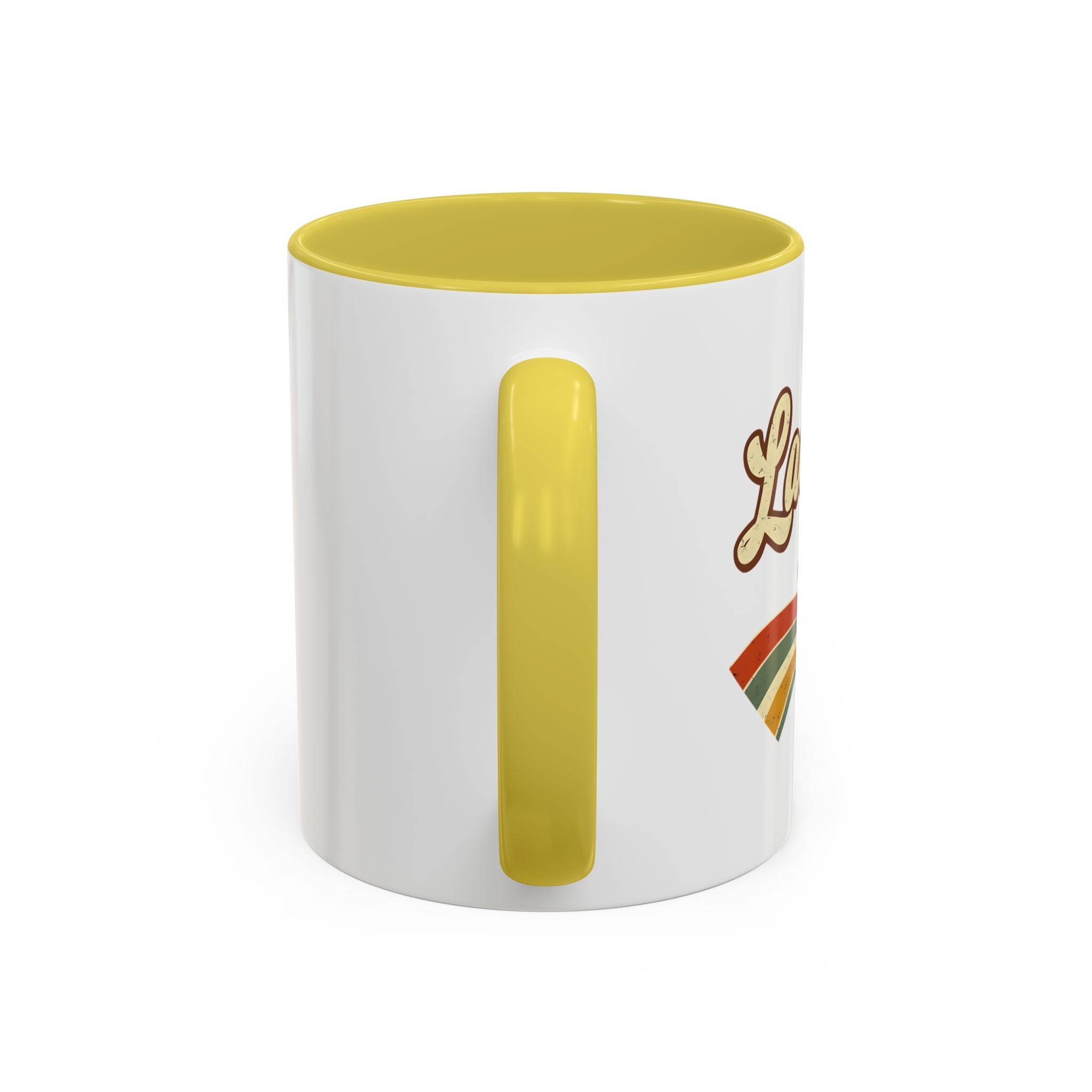 Retro Lacrosse Mom - Ceramic Coffee Mug (11oz)
