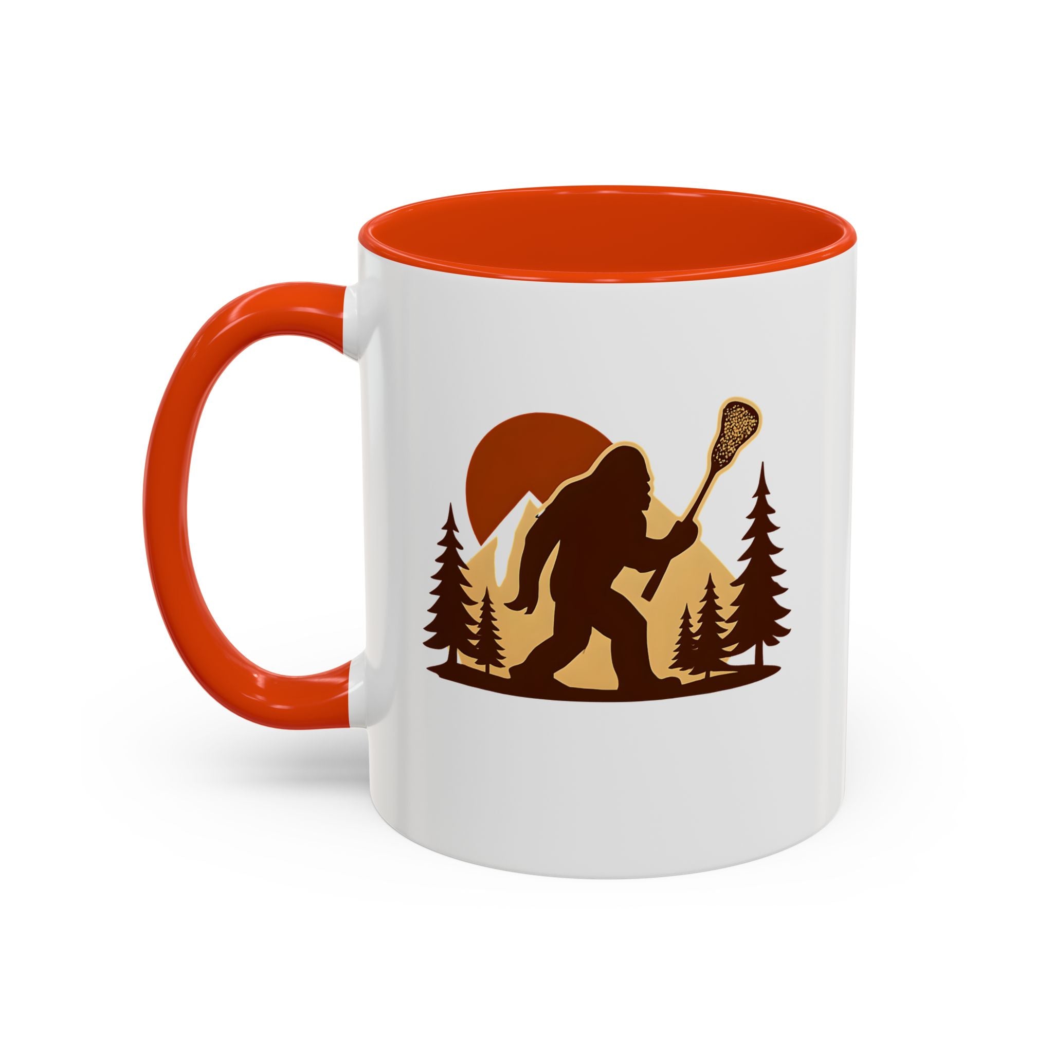 Retro LAXsquatch - Ceramic Coffee Mug (11oz)