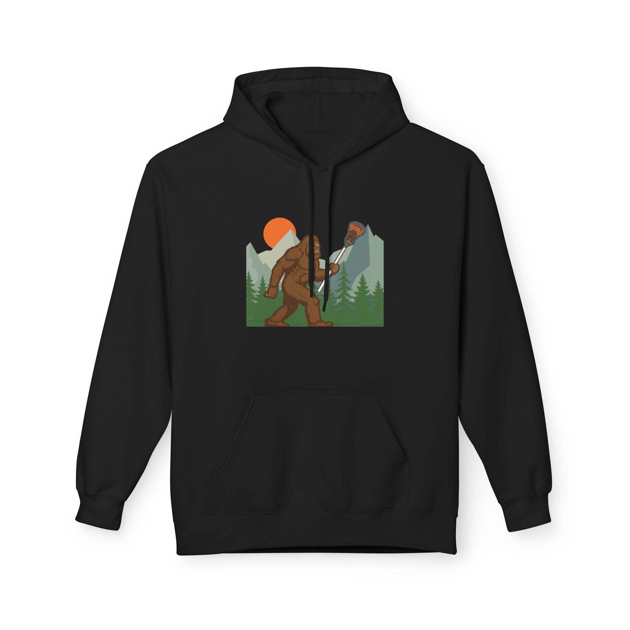 LAXsquatch — Unisex Adult Hoodie