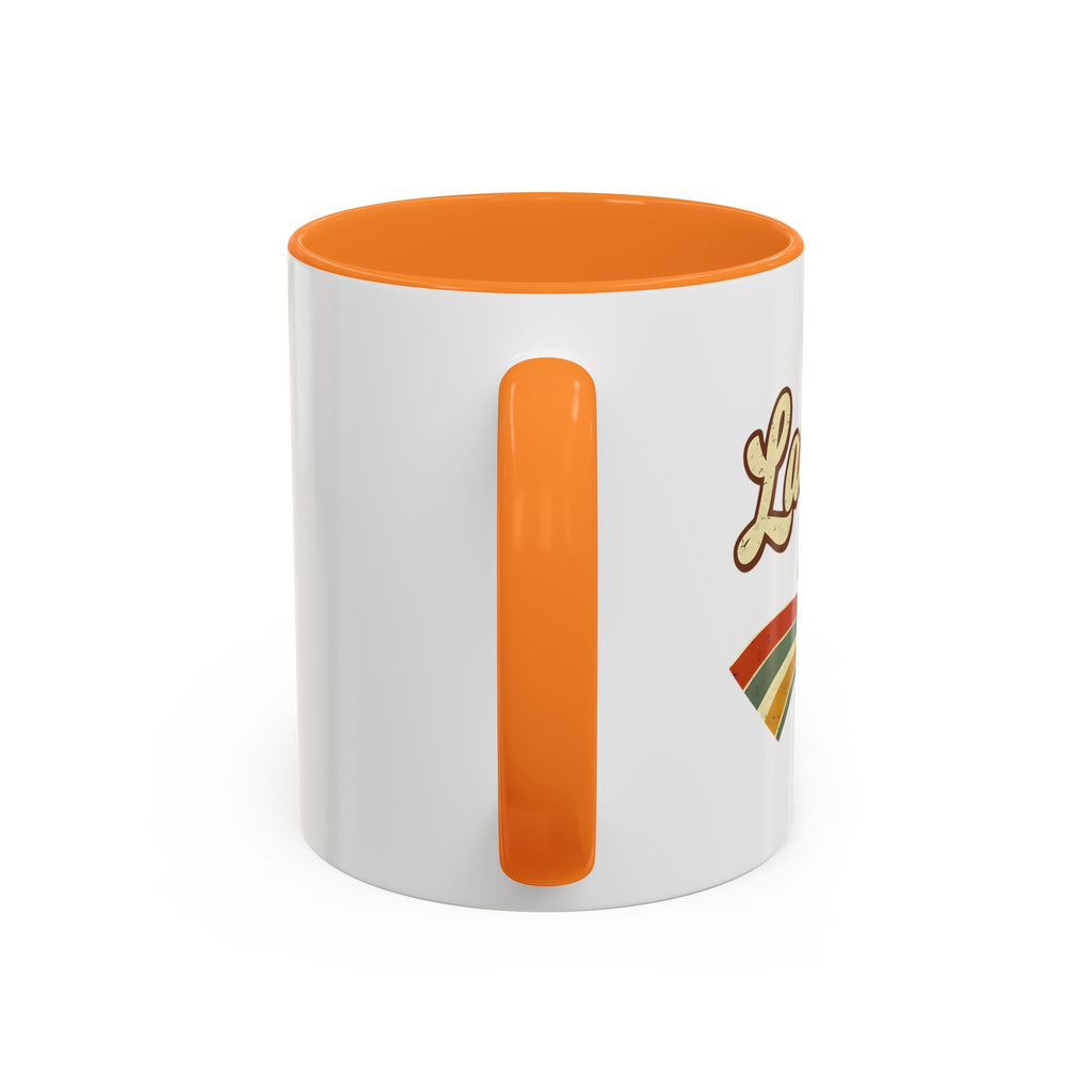 Retro Lacrosse Mom - Ceramic Coffee Mug (11oz)