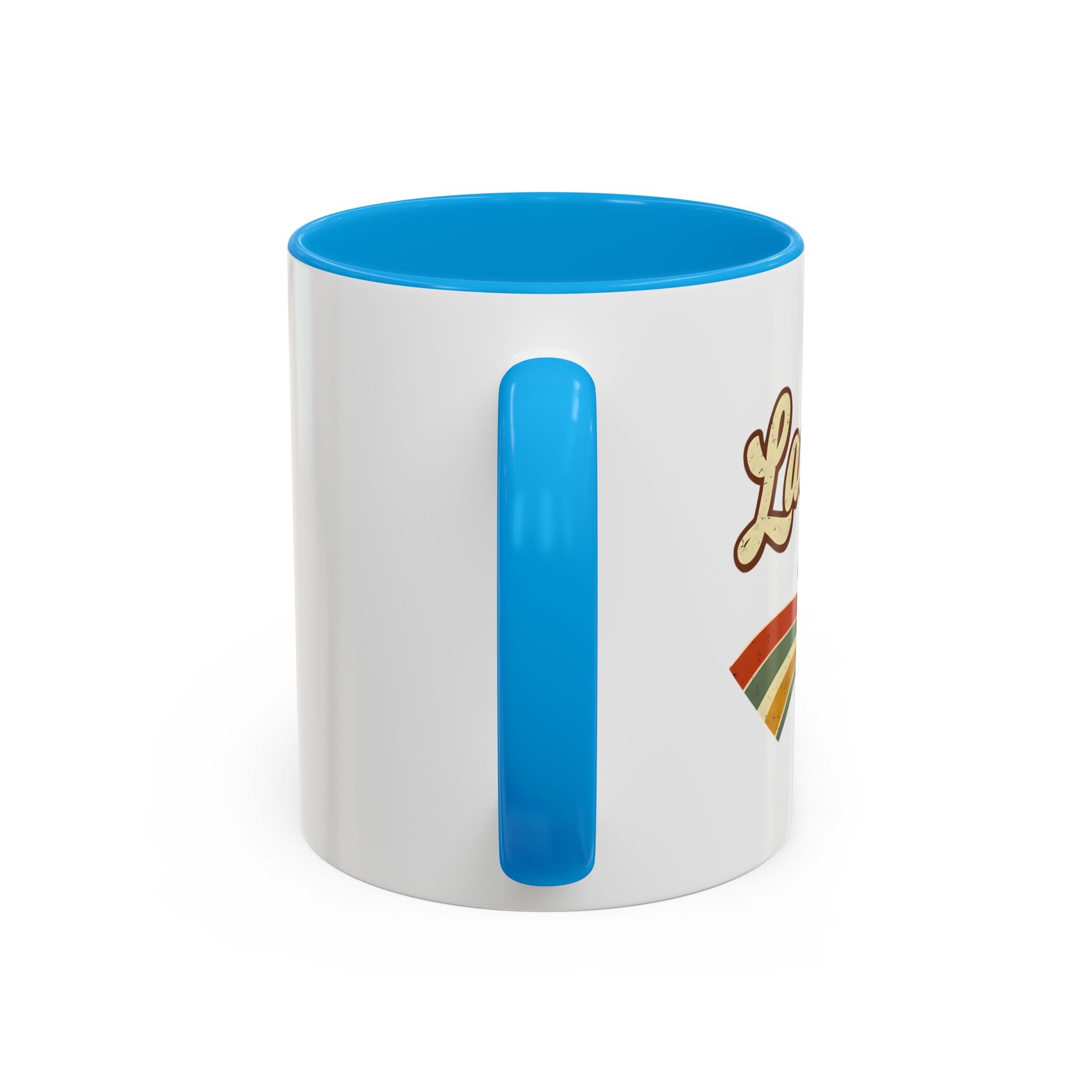 Retro Lacrosse Mom - Ceramic Coffee Mug (11oz)