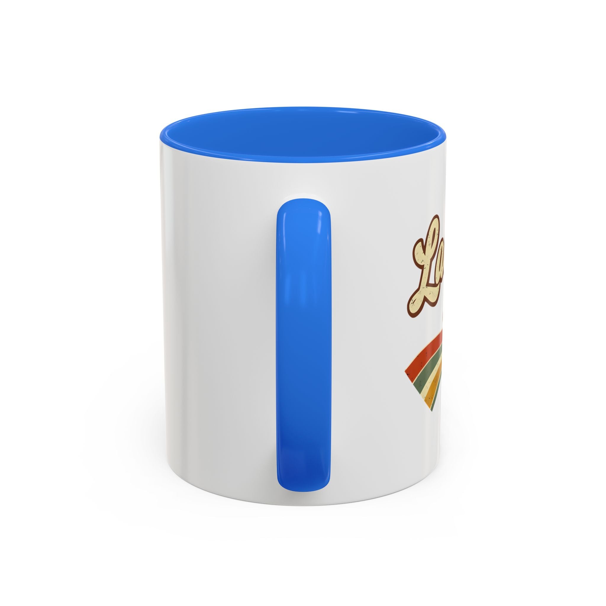 Retro Lacrosse Mom - Ceramic Coffee Mug (11oz)