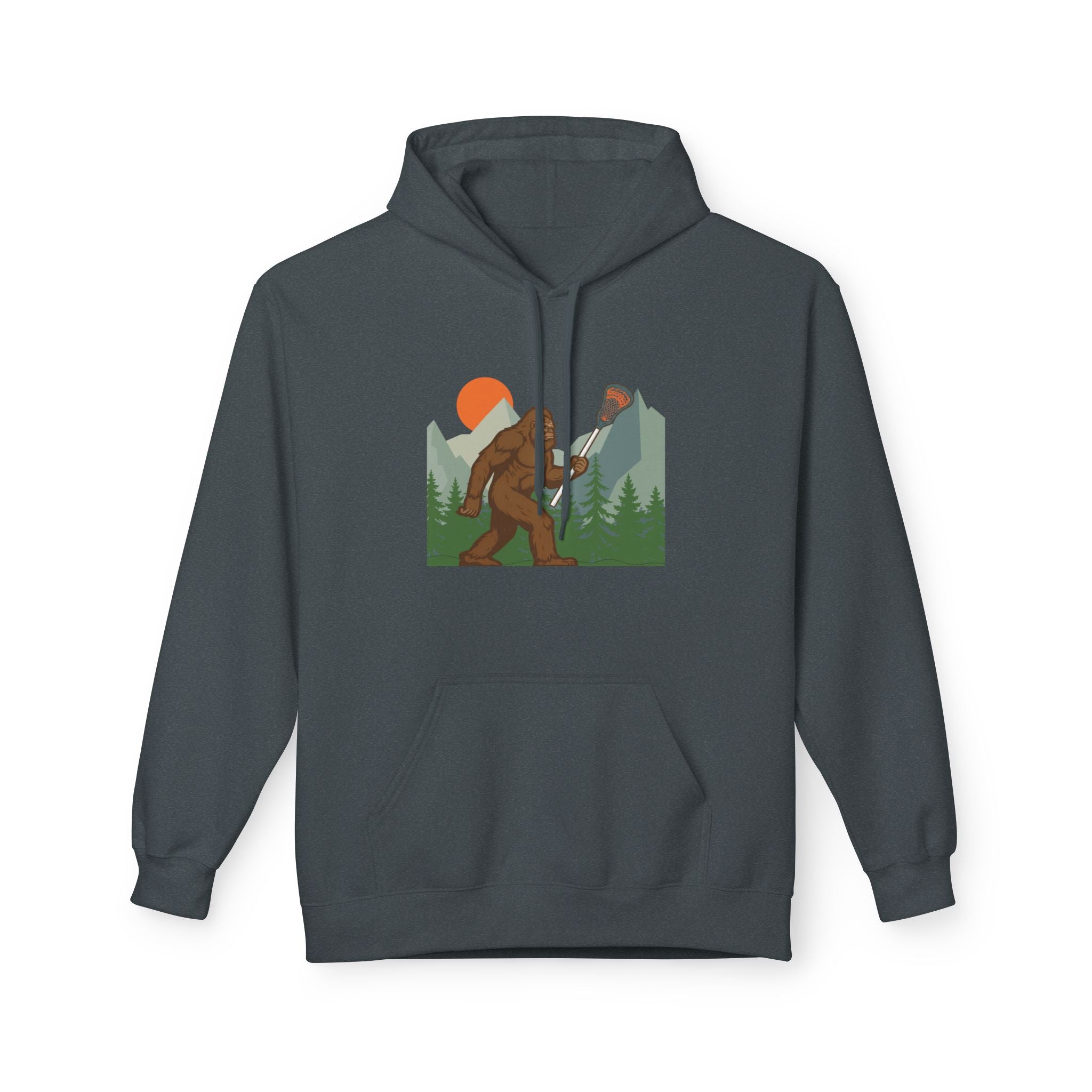 LAXsquatch — Unisex Adult Hoodie