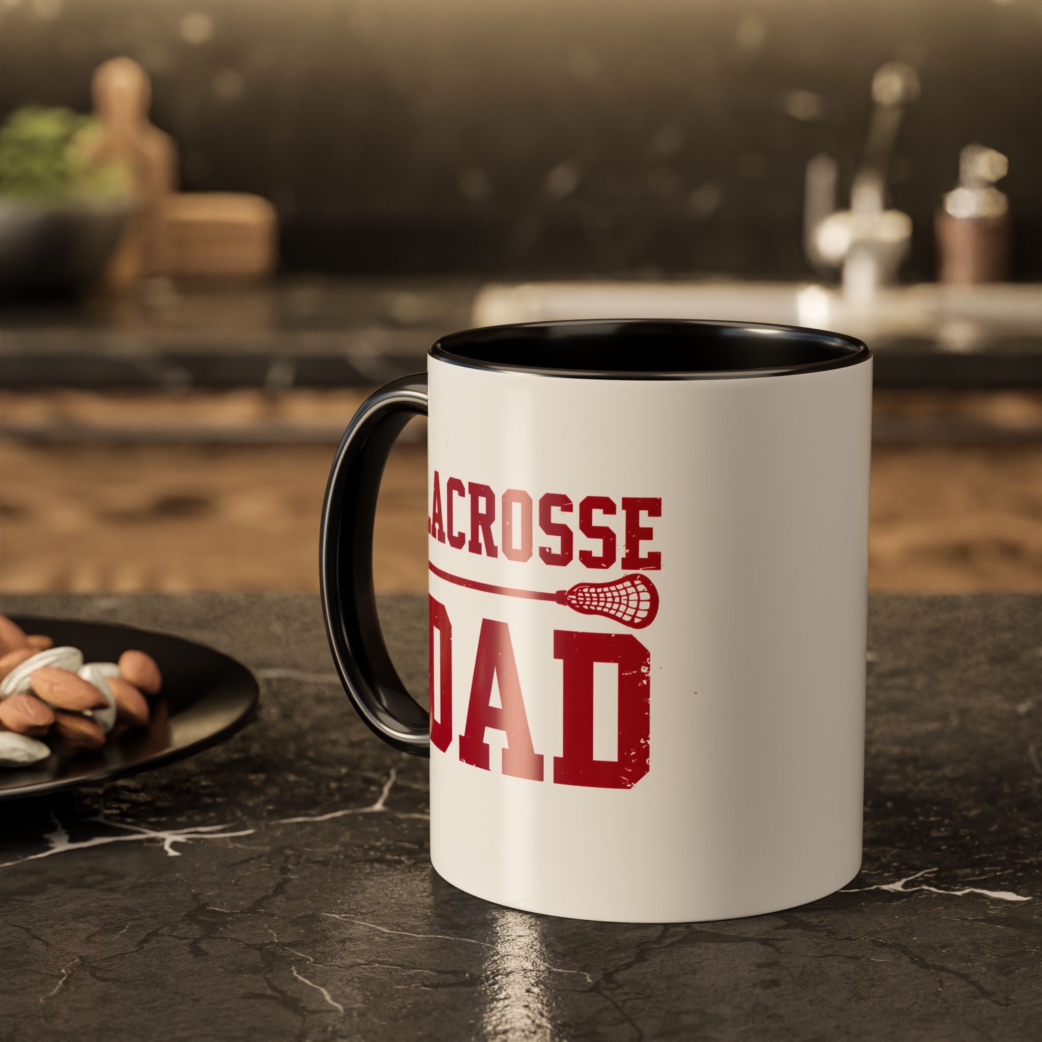 Lacrosse Dad - Ceramic Coffee Mug (11oz)