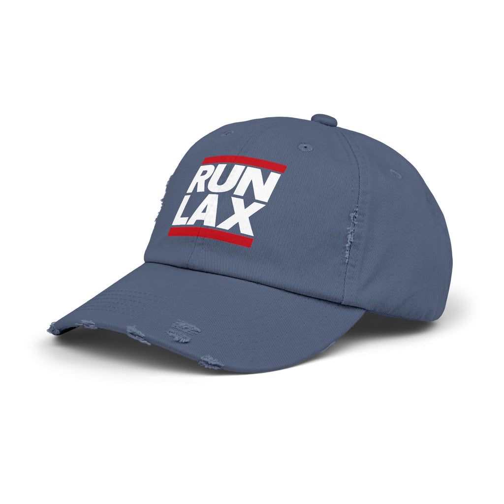 RUN LAX  — Distressed Cap