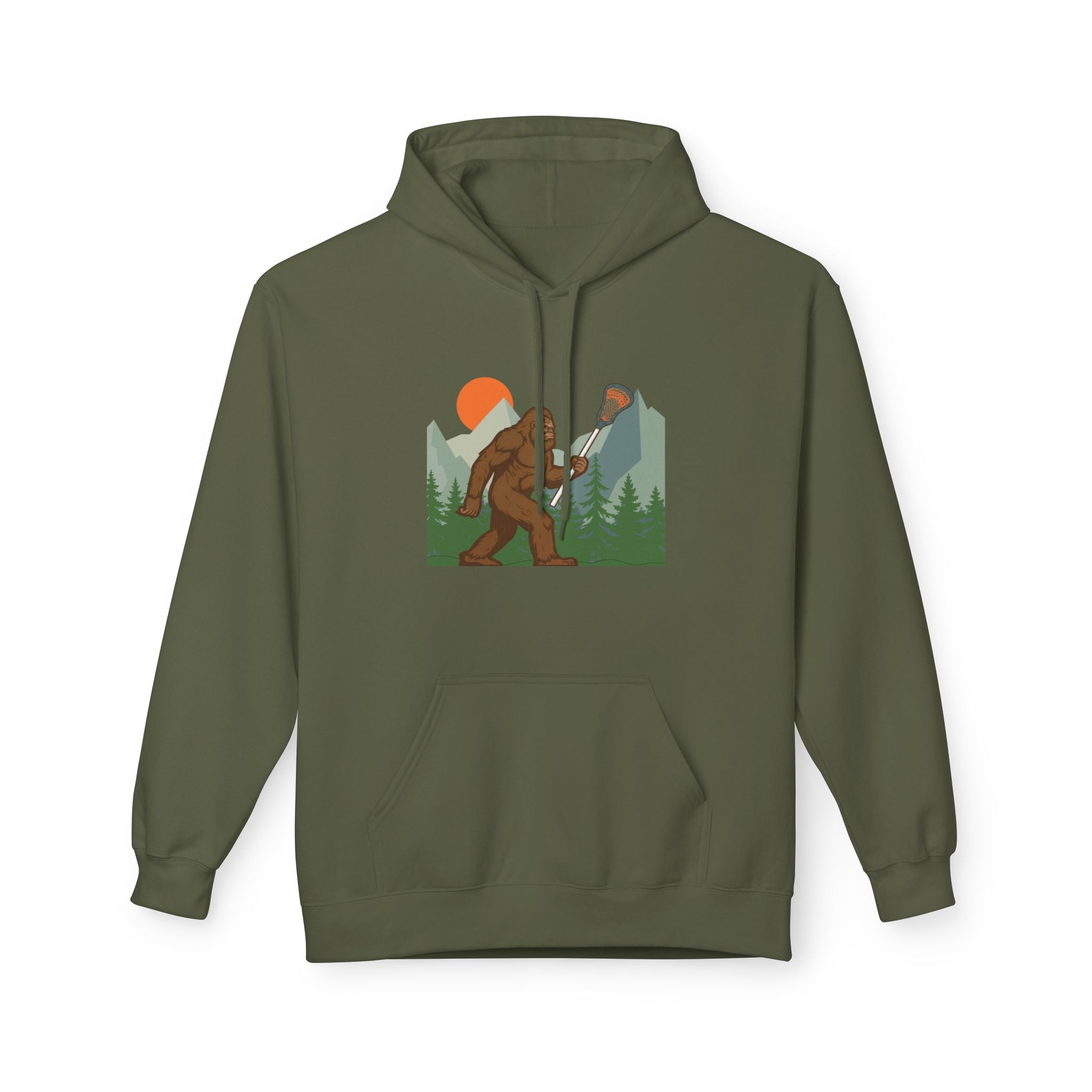 LAXsquatch — Unisex Adult Hoodie