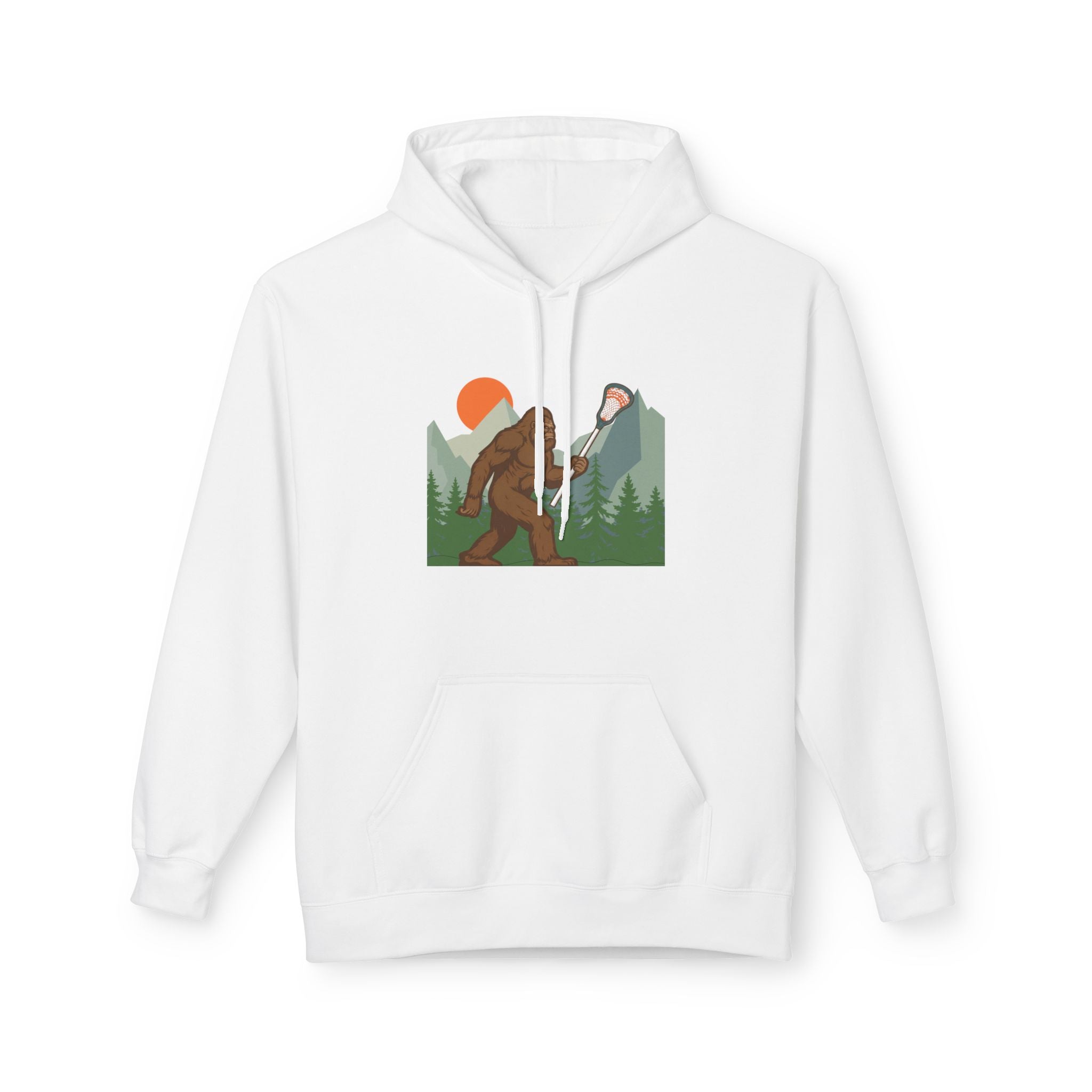 LAXsquatch — Unisex Adult Hoodie